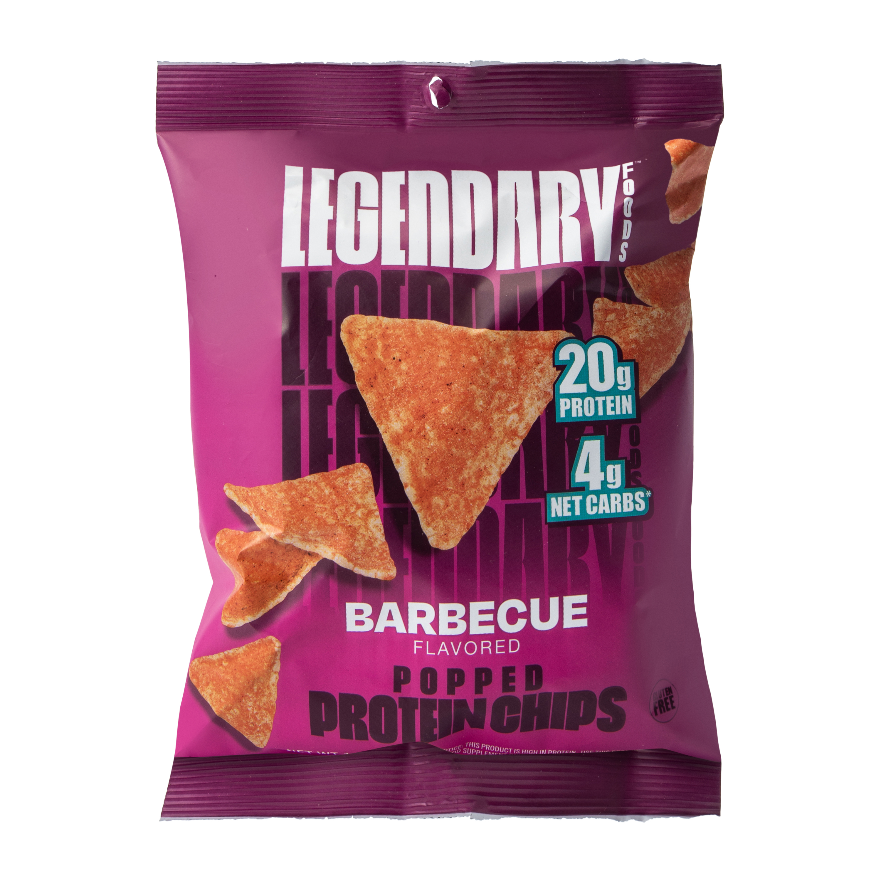 Legendary Foods™ Barbecue Flavored Popped Protein Chips 1.2oz