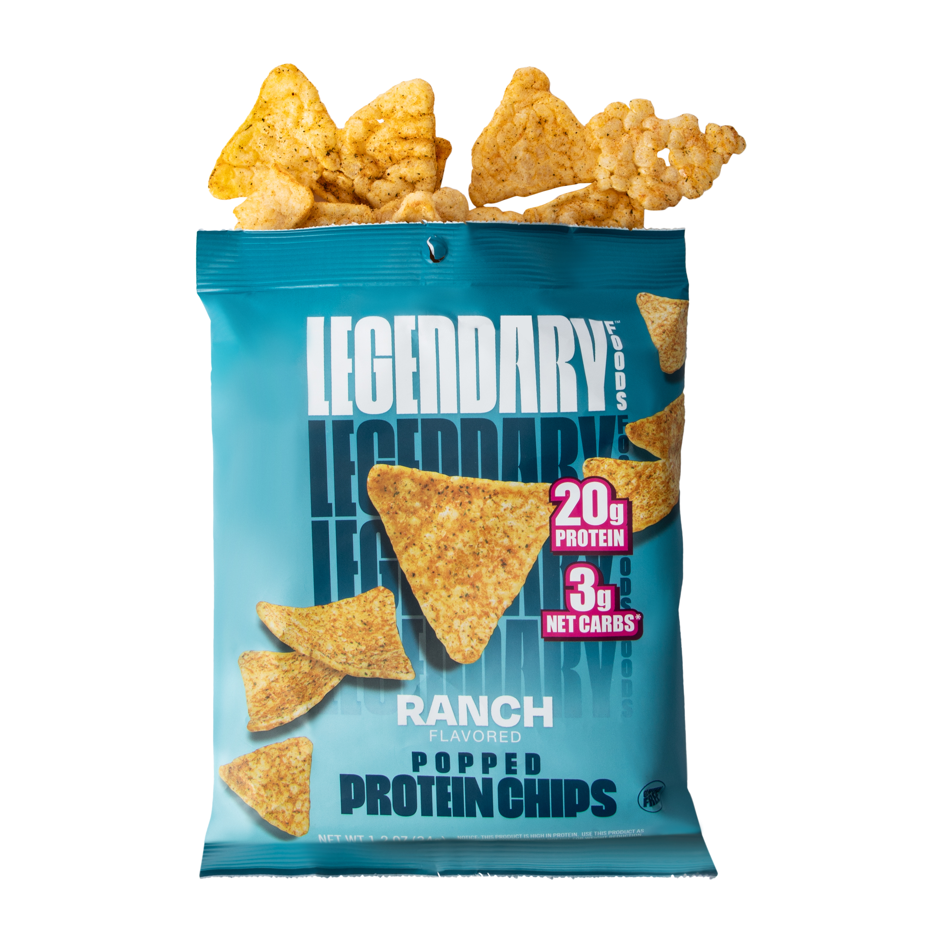 Legendary Foods™ Ranch Flavored Popped Protein Chips 1.2oz
