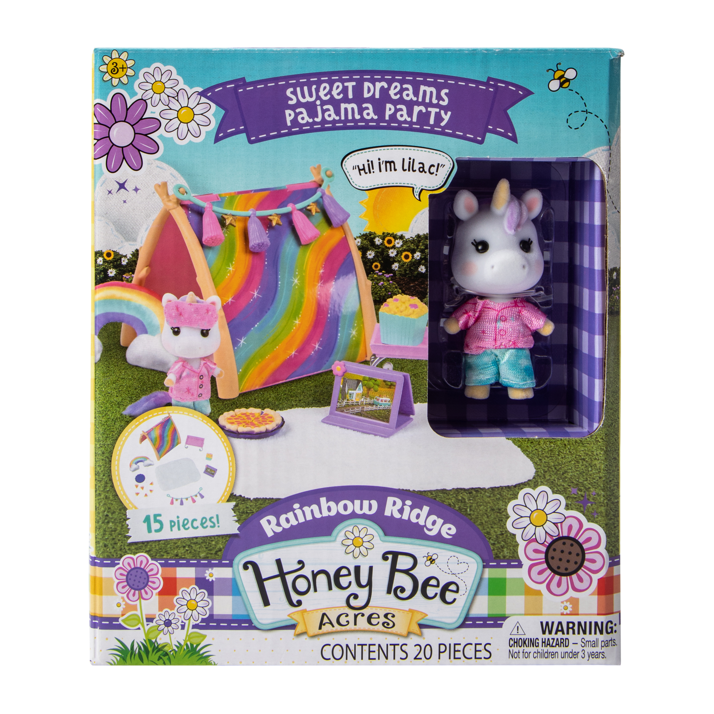 Honey Bee Acres Rainbow Ridge Sweet Dreams Pajama Party