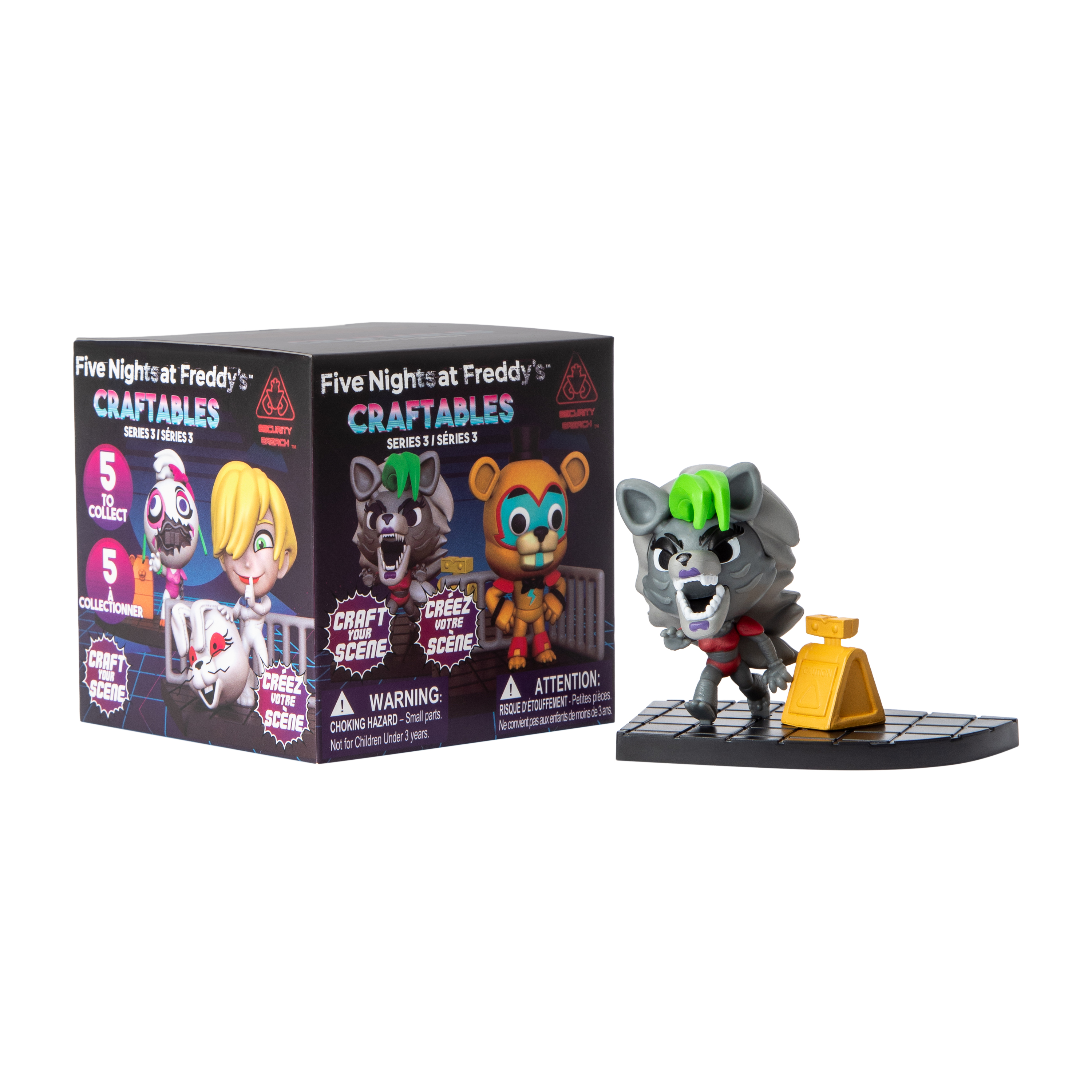 Five Nights at Freddy's™ Craftables Series 3 (Styles May Vary)