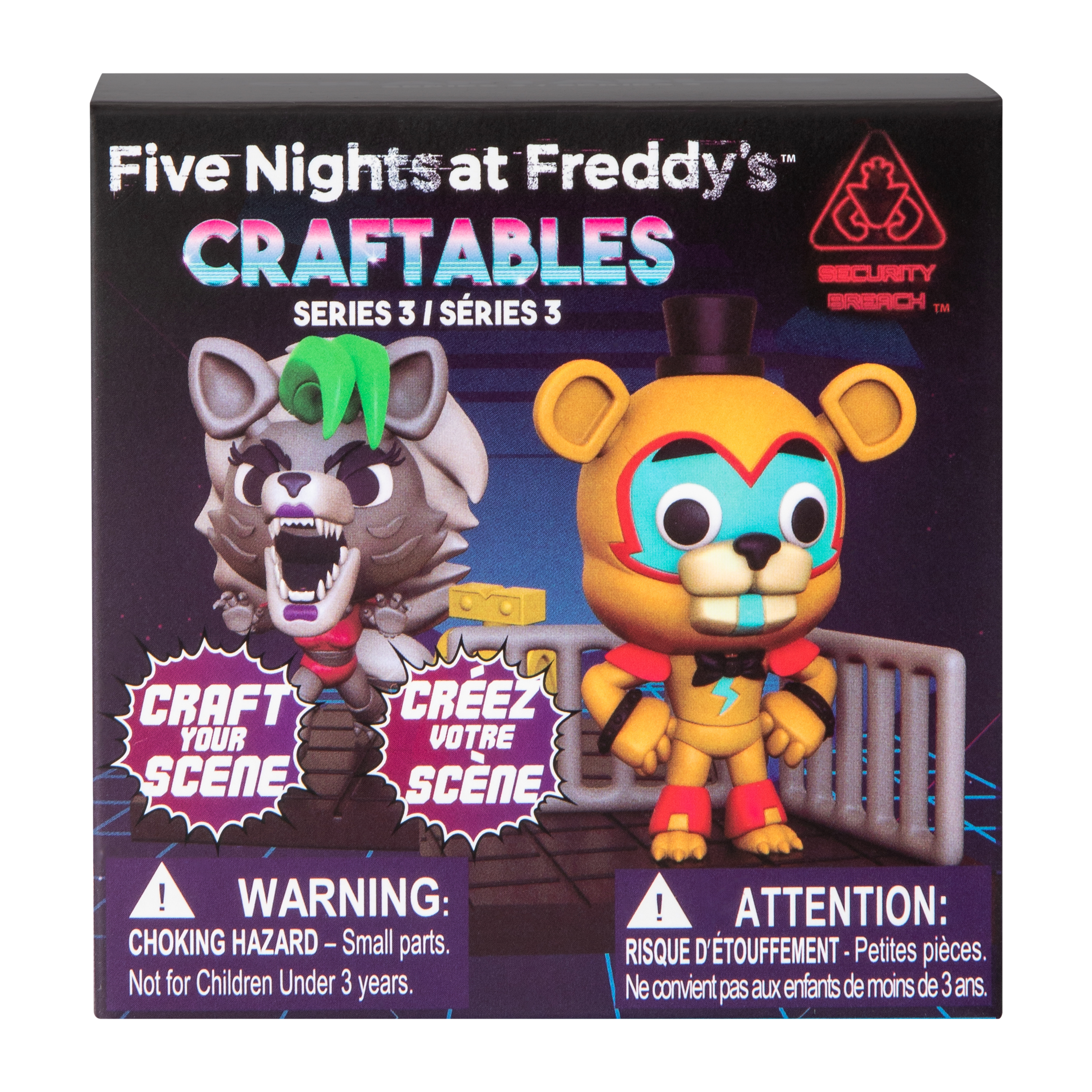 Five Nights at Freddy's™ Craftables Series 3 (Styles May Vary)