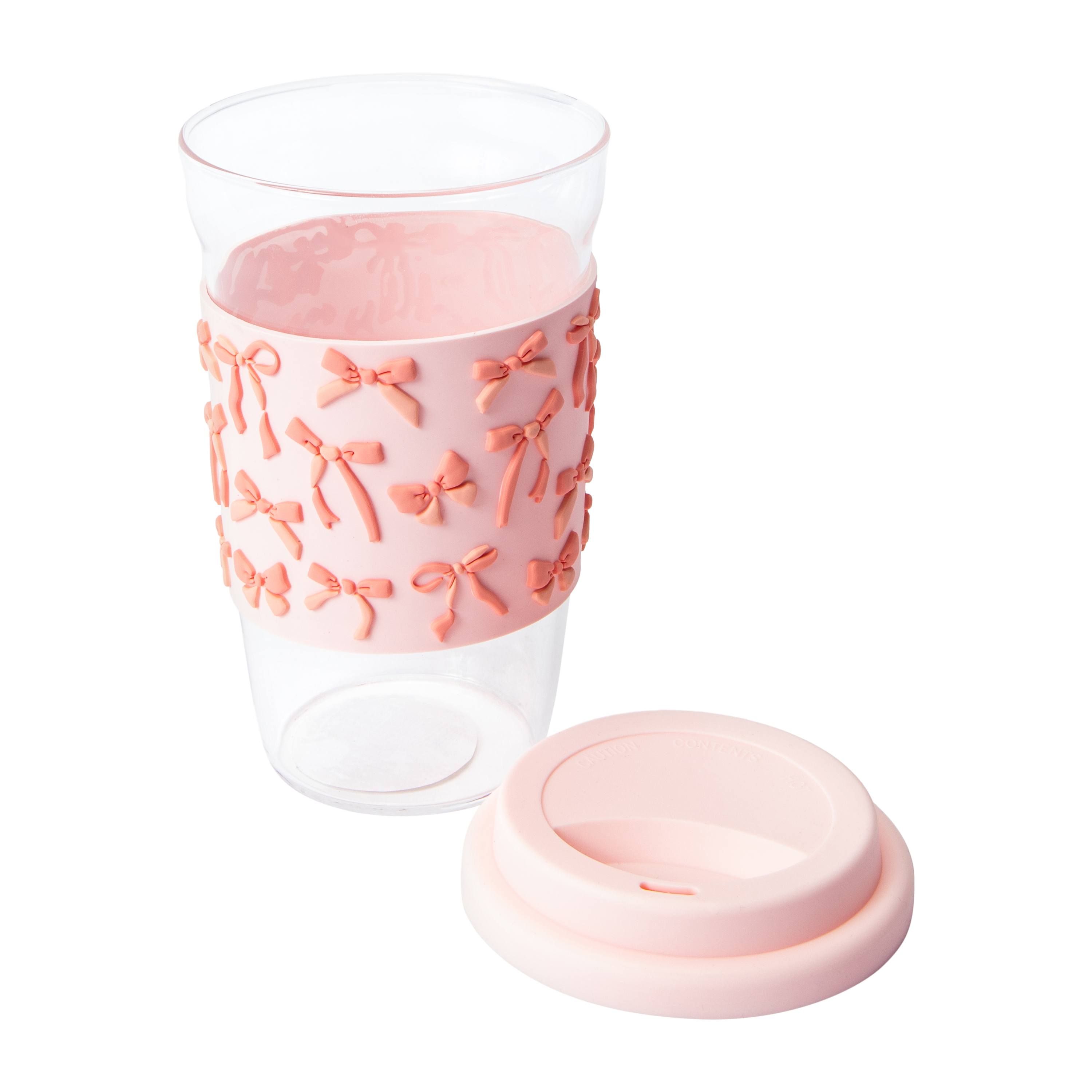 Ciao Coffee Glass Tumbler 16oz