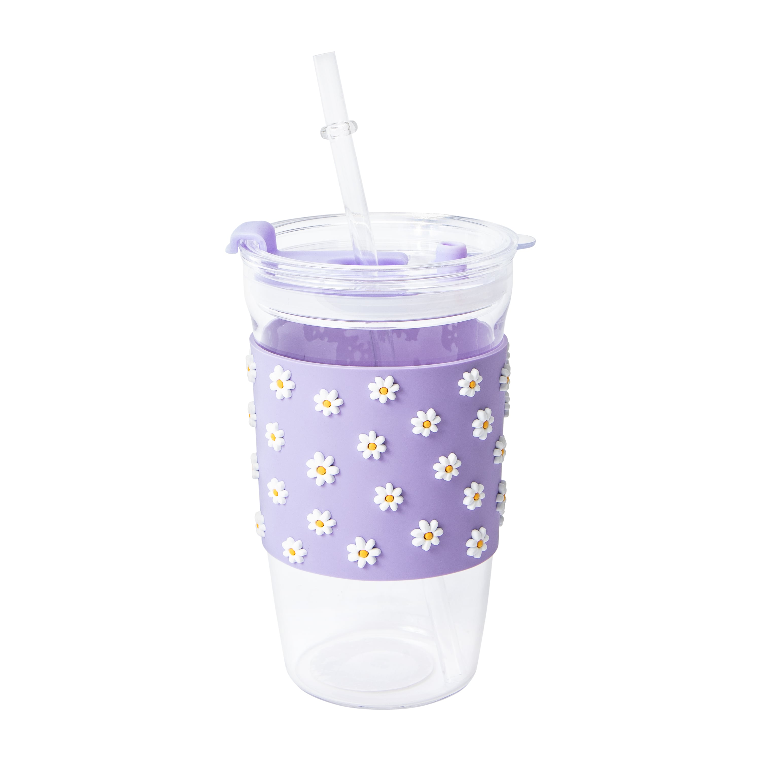 Ciao Glass Tumbler With Straw