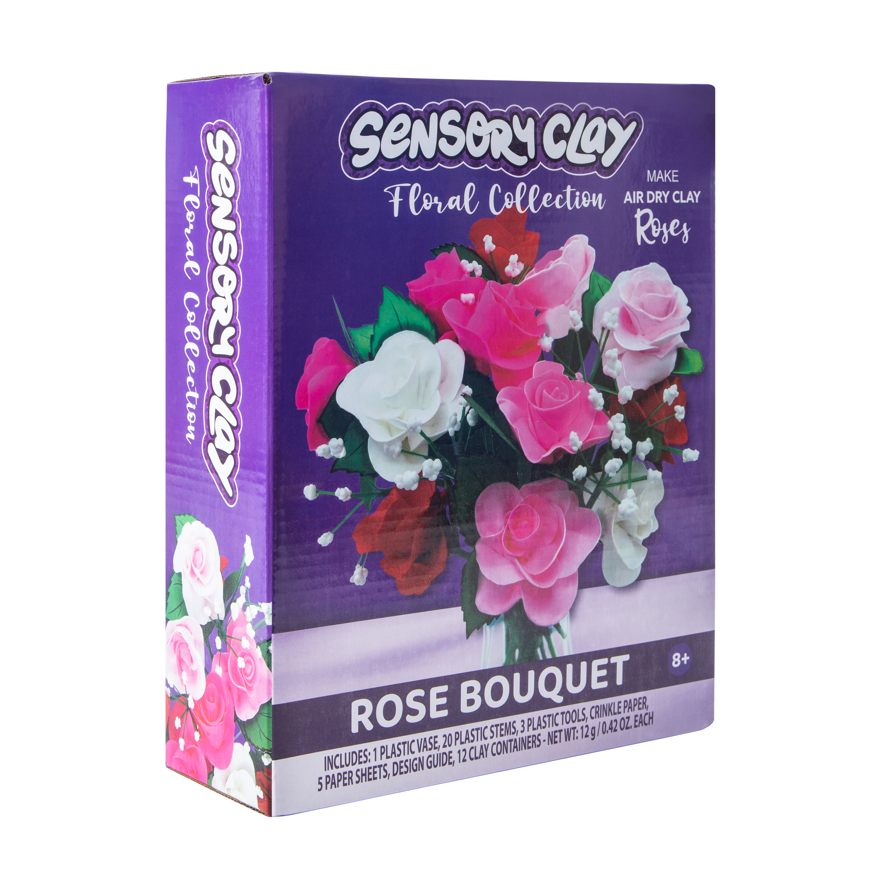 Sensory Clay Floral Collection Rose Bouquet