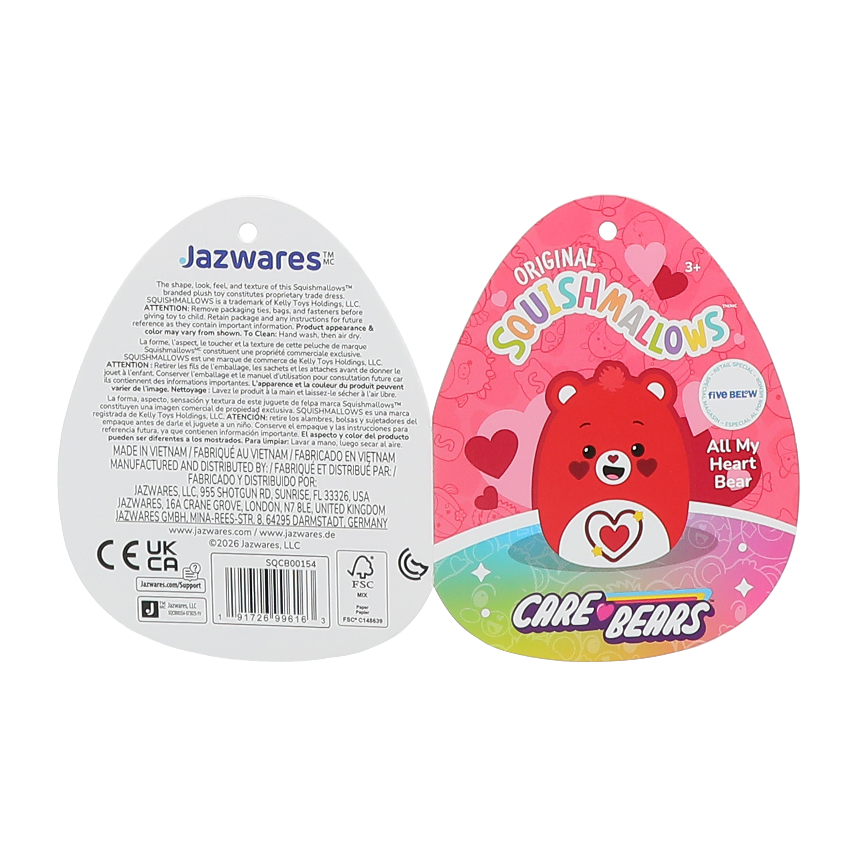 Squishmallows™ Care Bears™ Plush