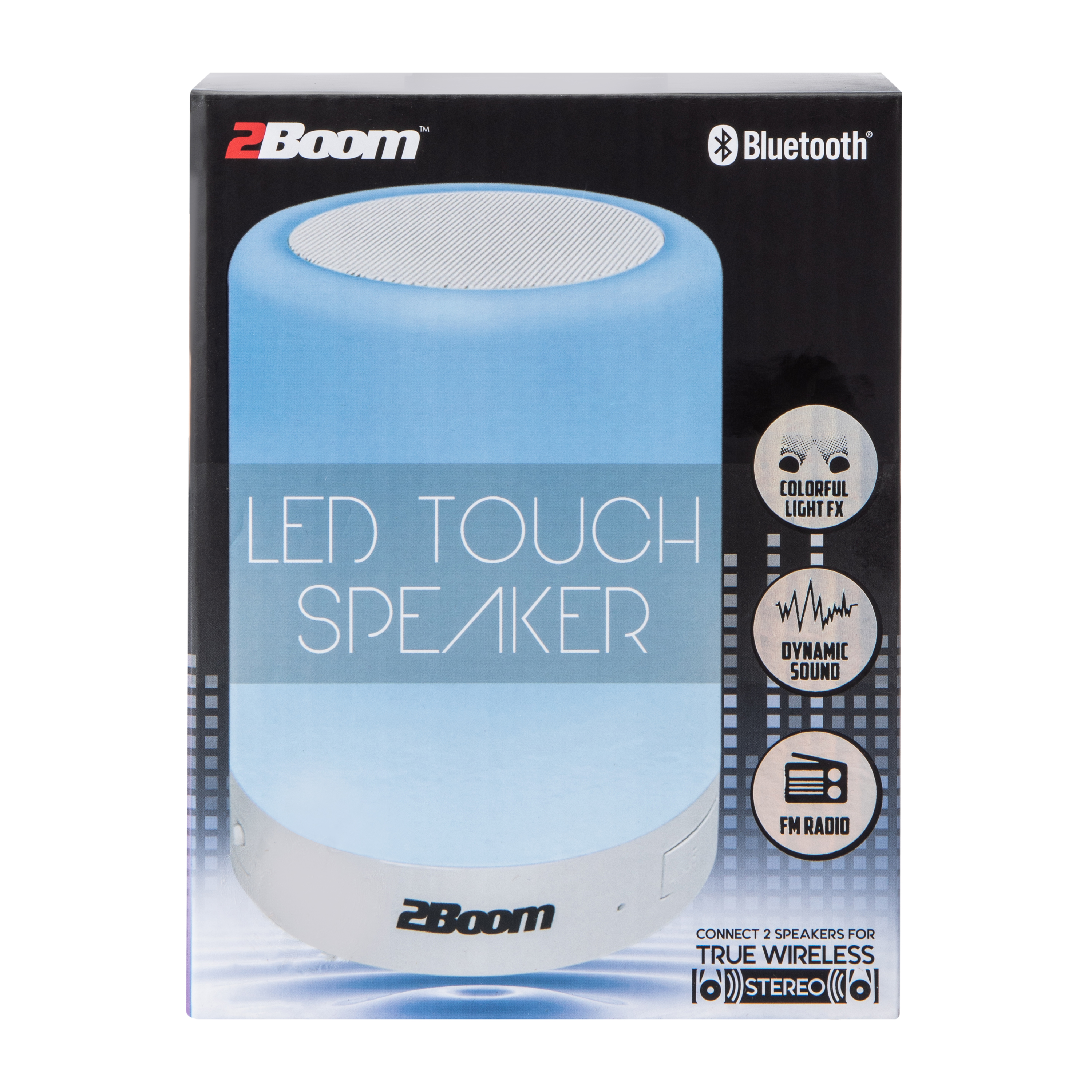 2Boom™ LED Touch Speaker