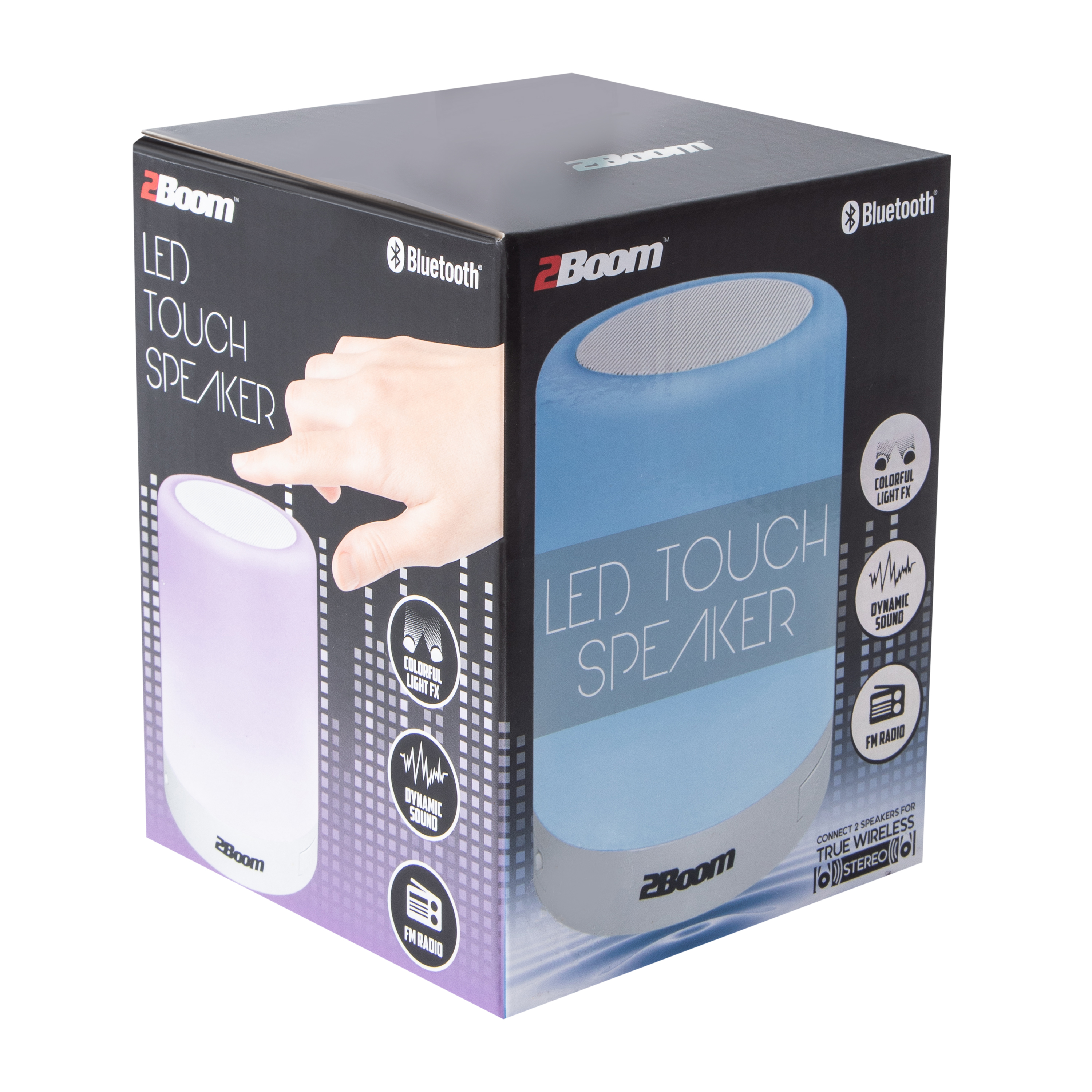 2Boom™ LED Touch Speaker