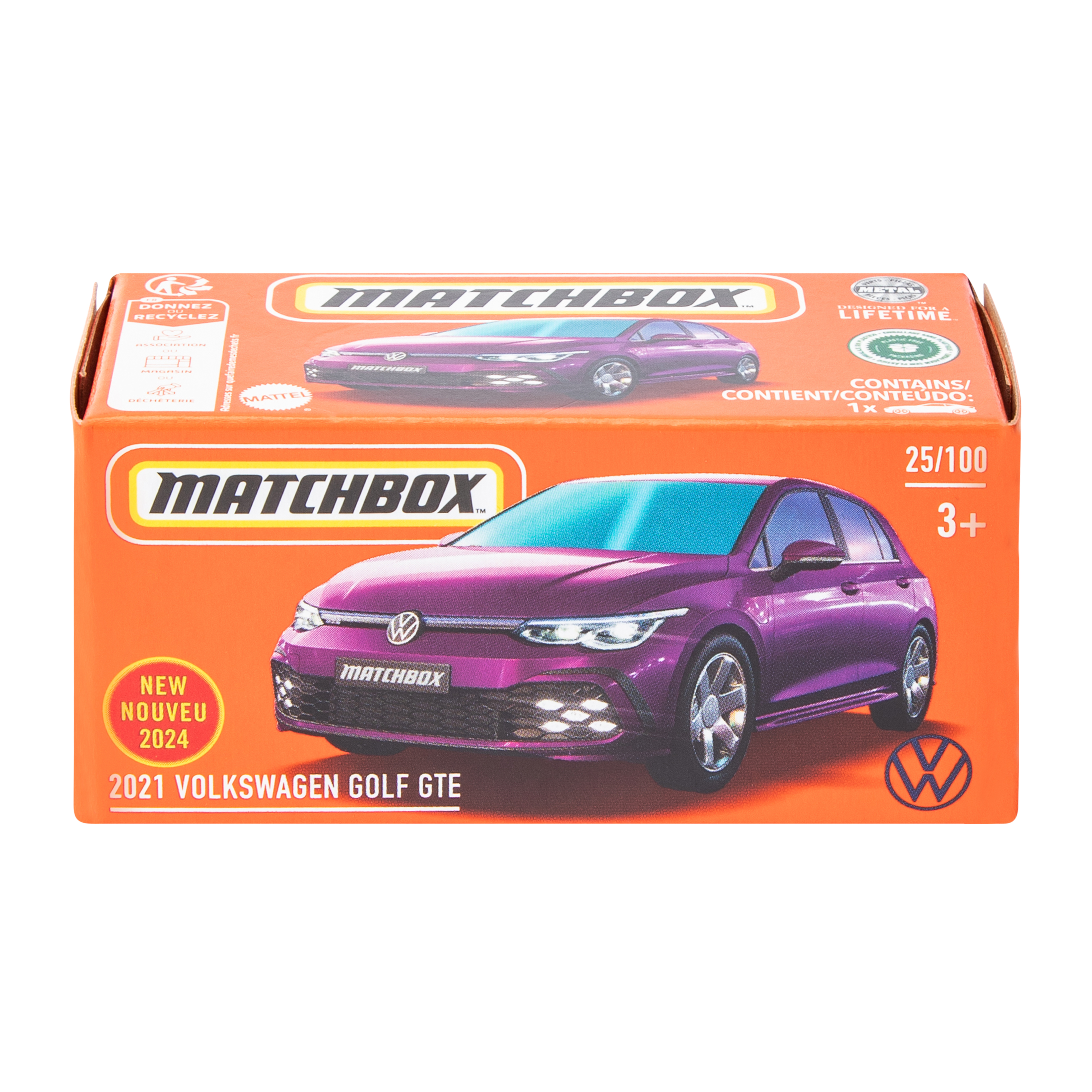 Matchbox™ Die-Cast Car Toy (Styles May Vary)