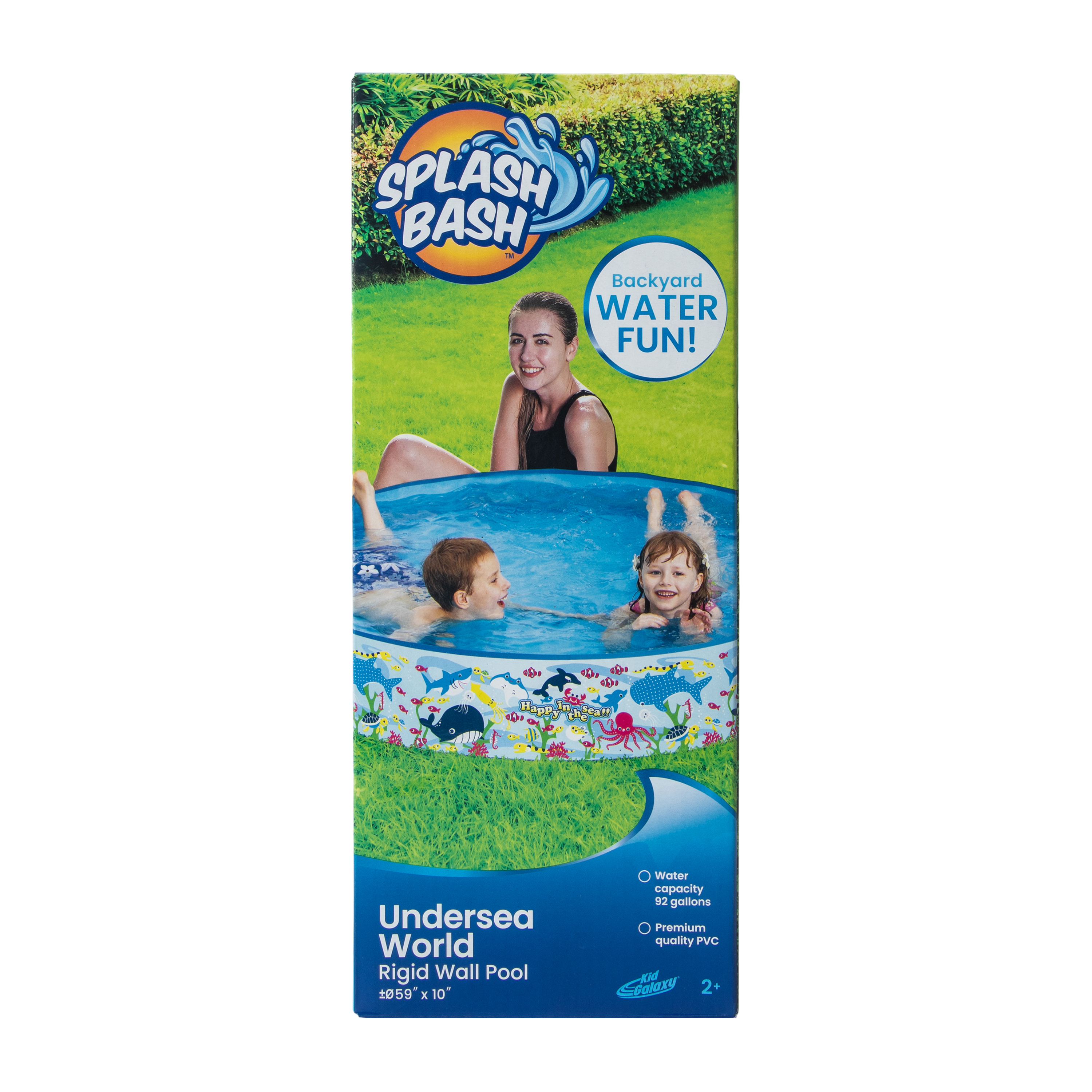 Splash Bash™ Undersea World Rigid Wall Pool