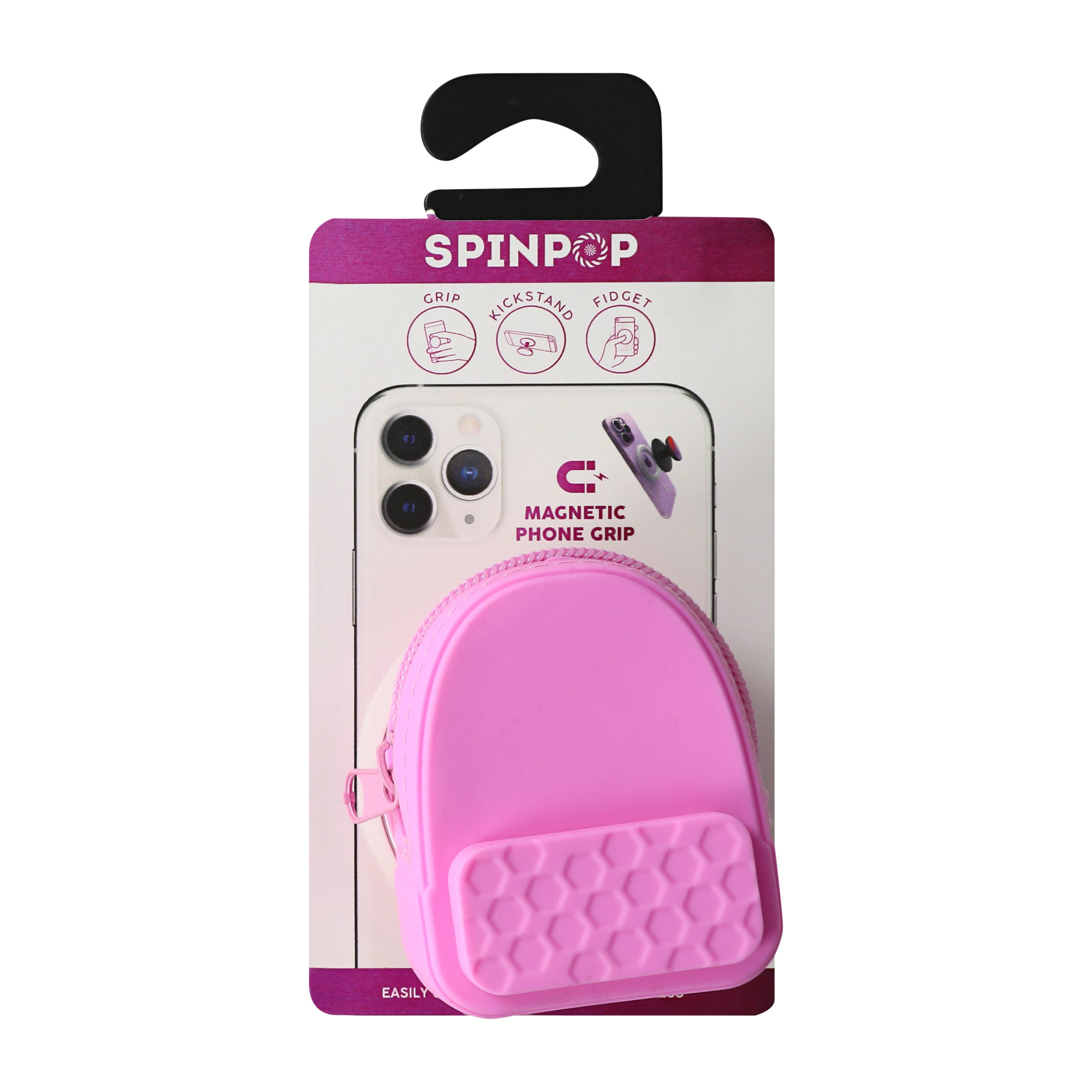販促用3つ折りＰＯＰ(540mm✕400mm) ピンクスウィーツ　鋳薔薇それから Spinpop Magnetic Phone Grip | Five Below
