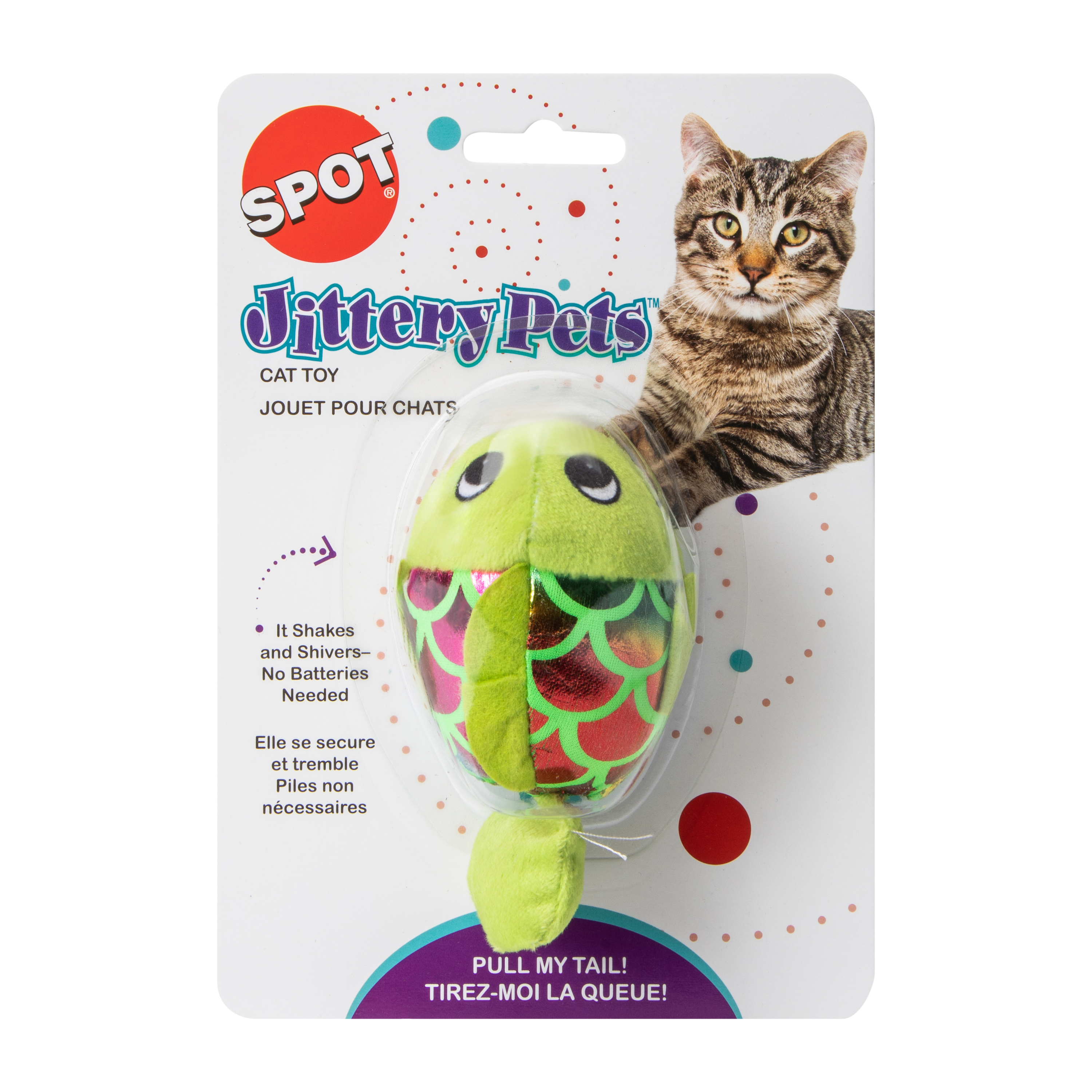 Spot® Jittery Pets™ Fish Cat Toy (Styles May Vary)