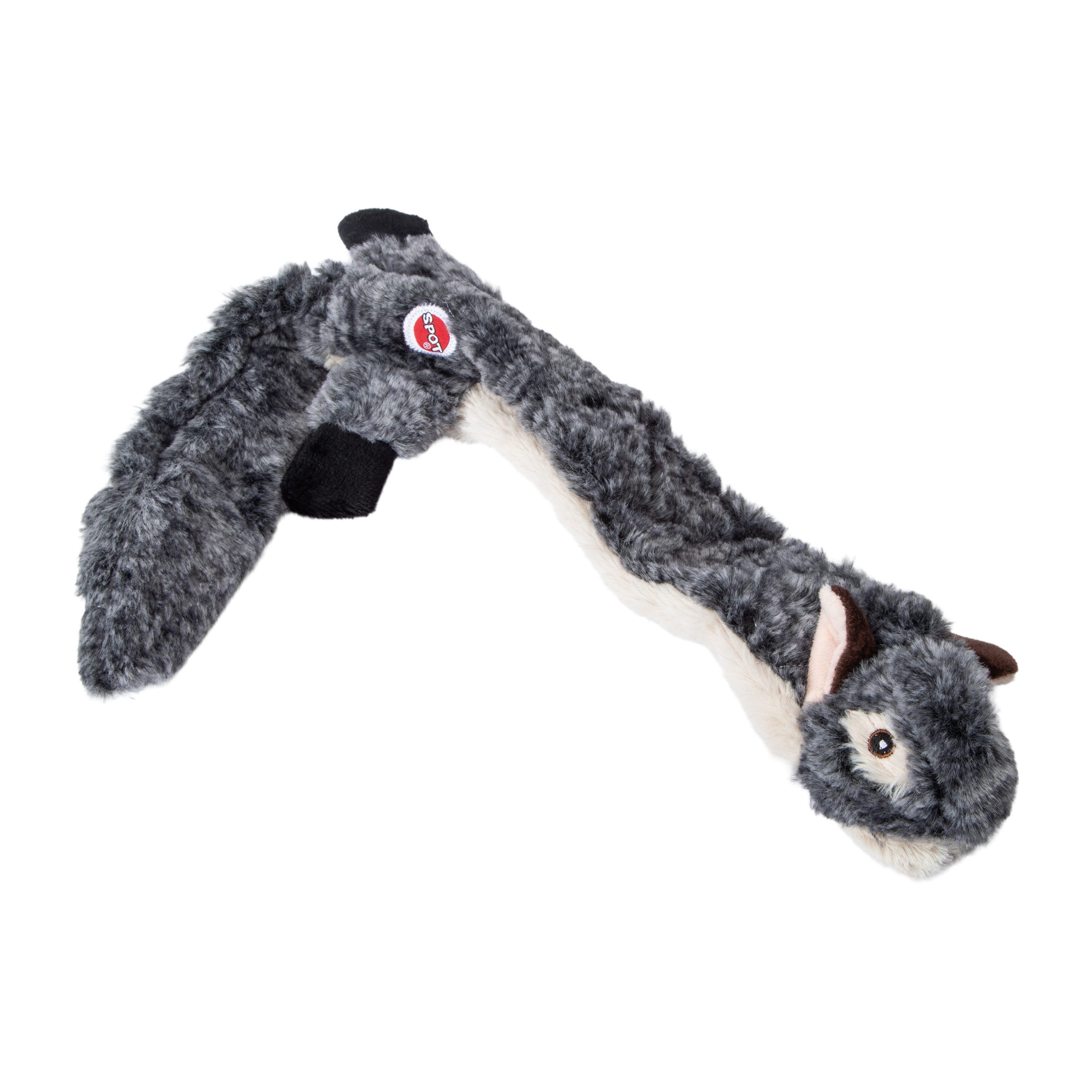 Spot® Skinneeez™ Extreme Quilted Squirrel Durable Dog Toy