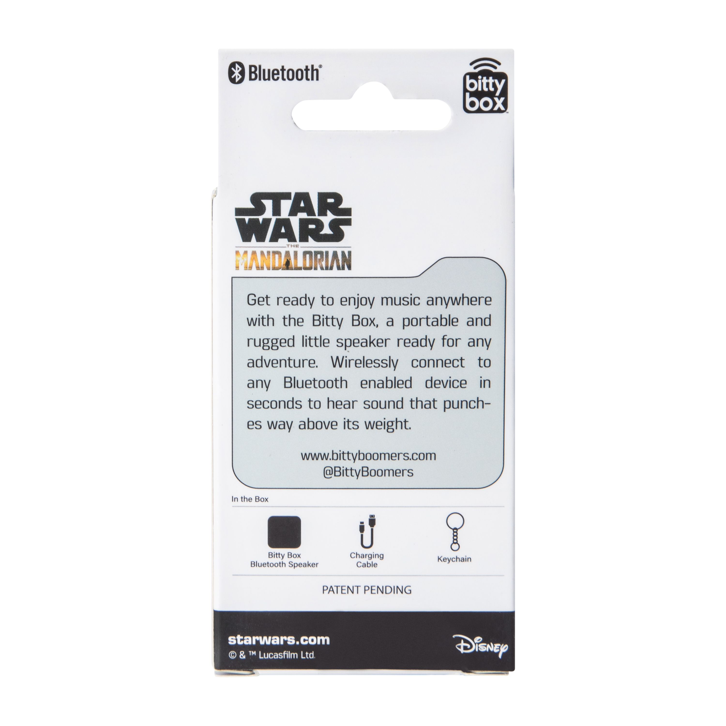 Bitty Box™ Star Wars™ The Mandalorian Grogu™ Bluetooth Speaker With Keychain