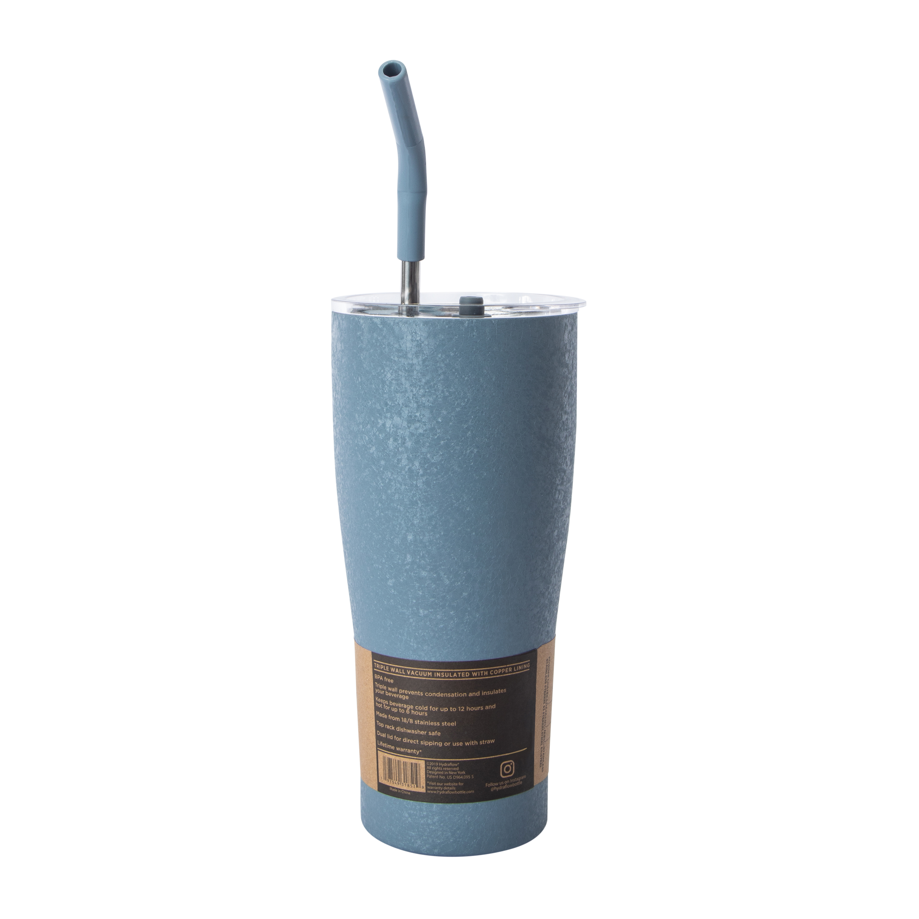 Hydraflow® Copper Blue Tumbler 30oz