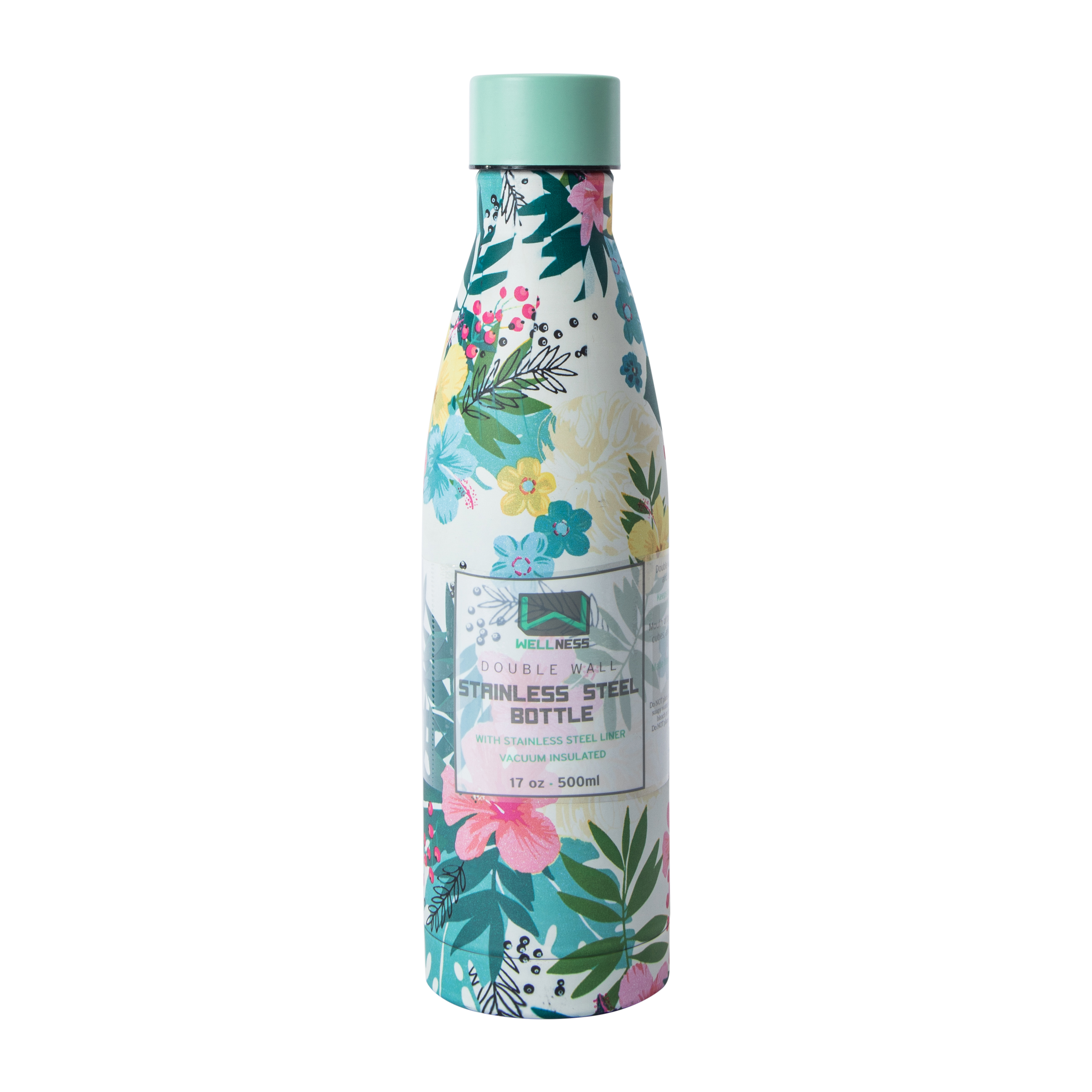 Wellness Double Wall Stainless Steel Bottle 17oz
