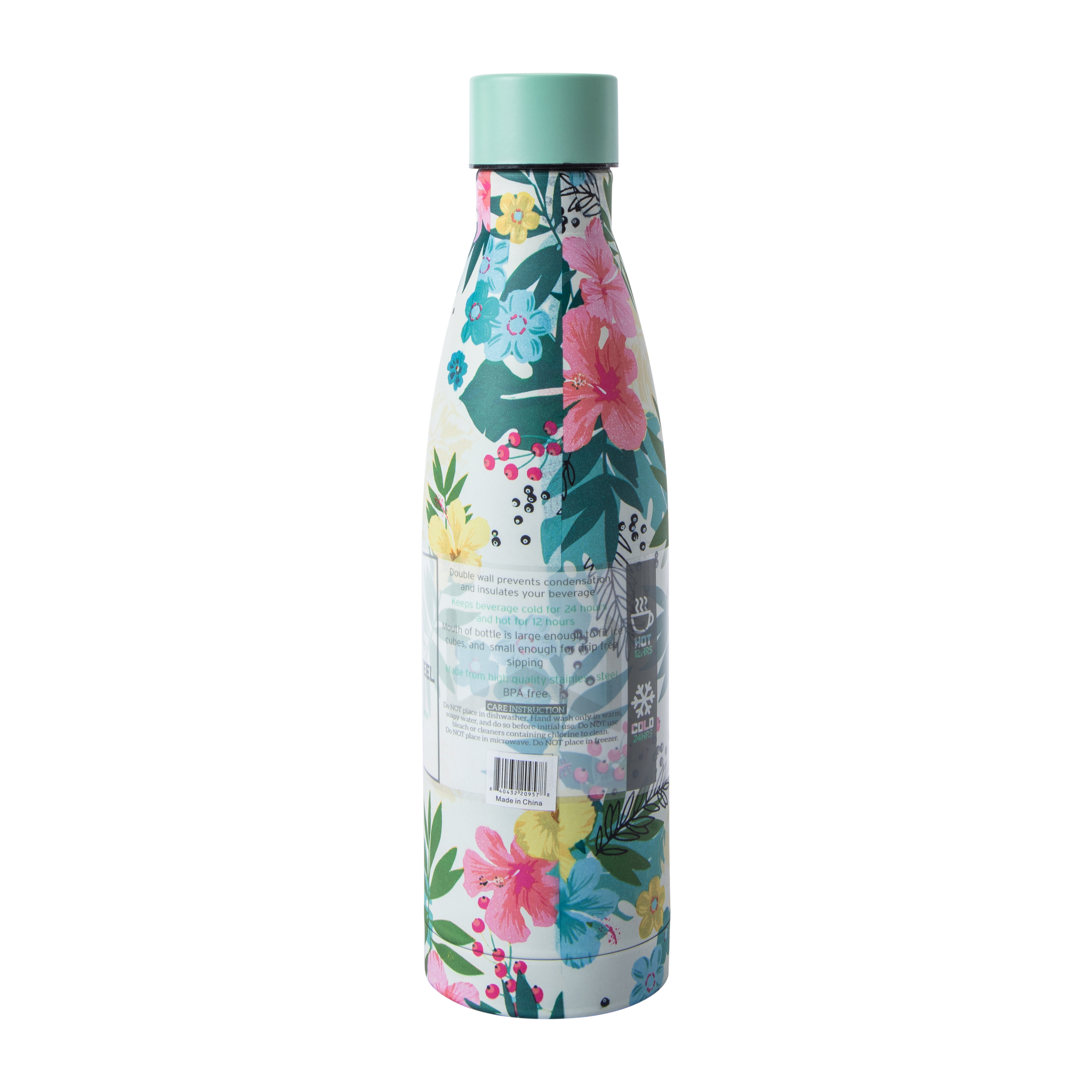 Wellness Double Wall Stainless Steel Bottle 17oz
