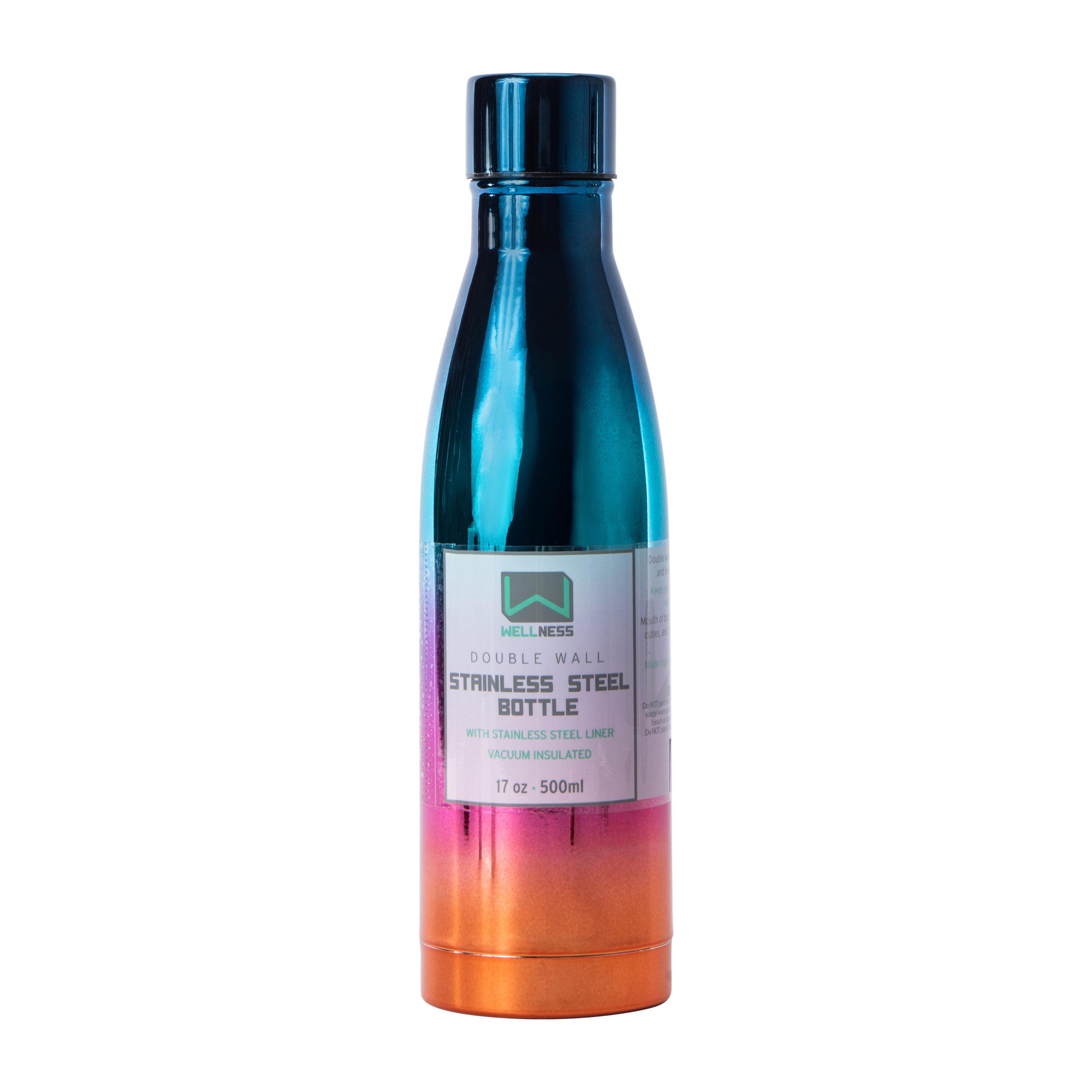 Wellness Gradient Double Wall Stainless Steel Bottle 17oz