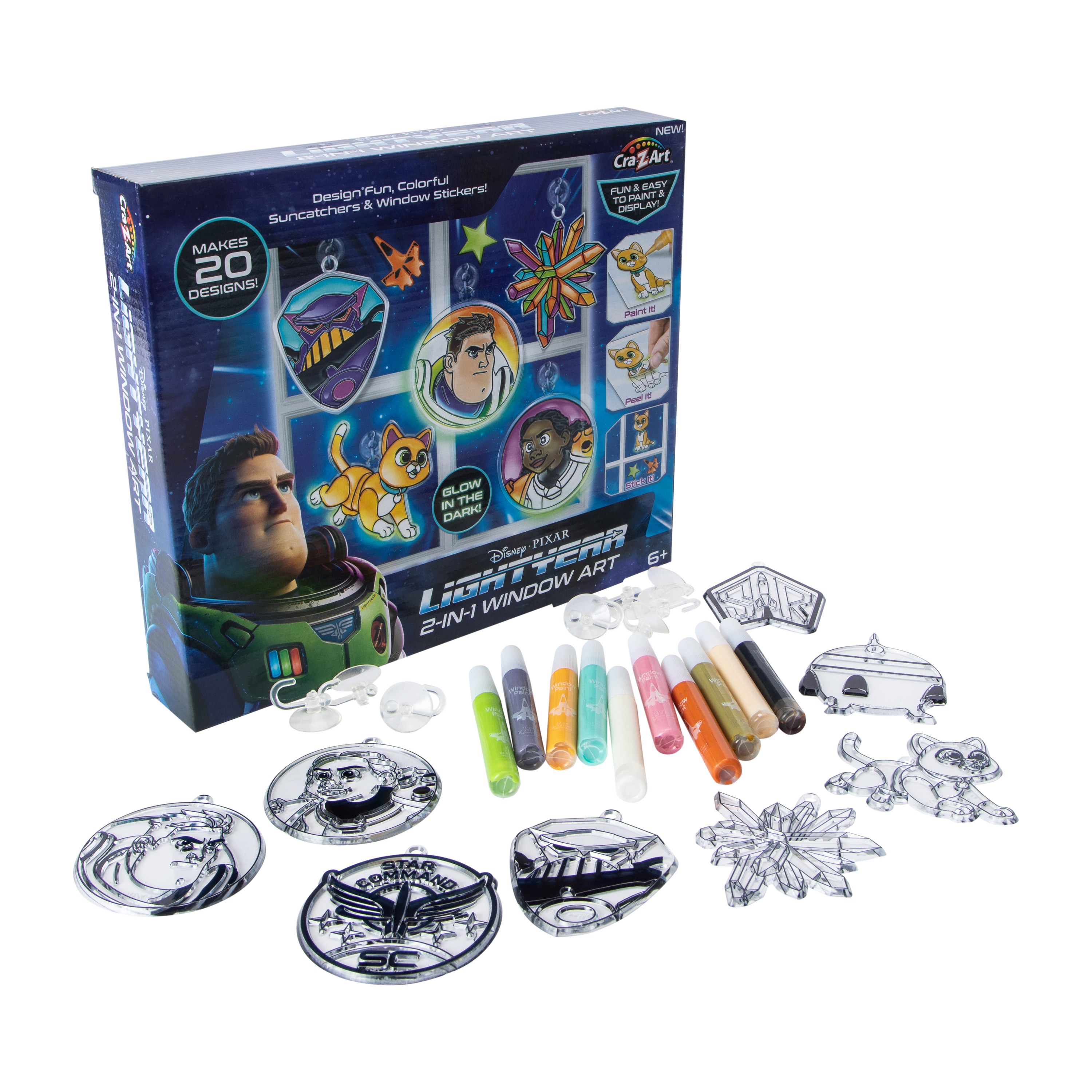 Cra-Z-Art® Disney PIXAR Lightyear 2-In-1 Window Art