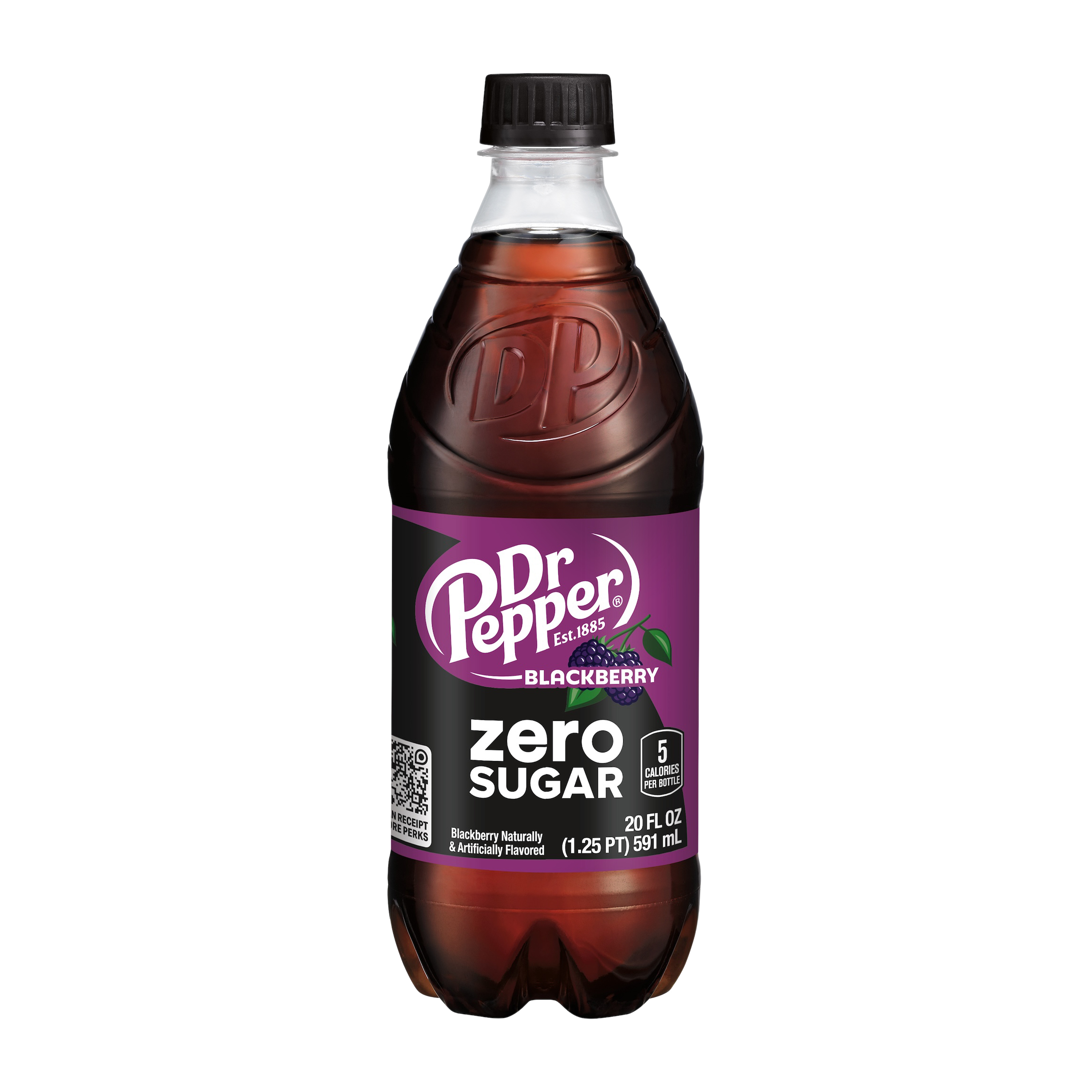 Dr Pepper® Blackberry Zero Sugar 20oz