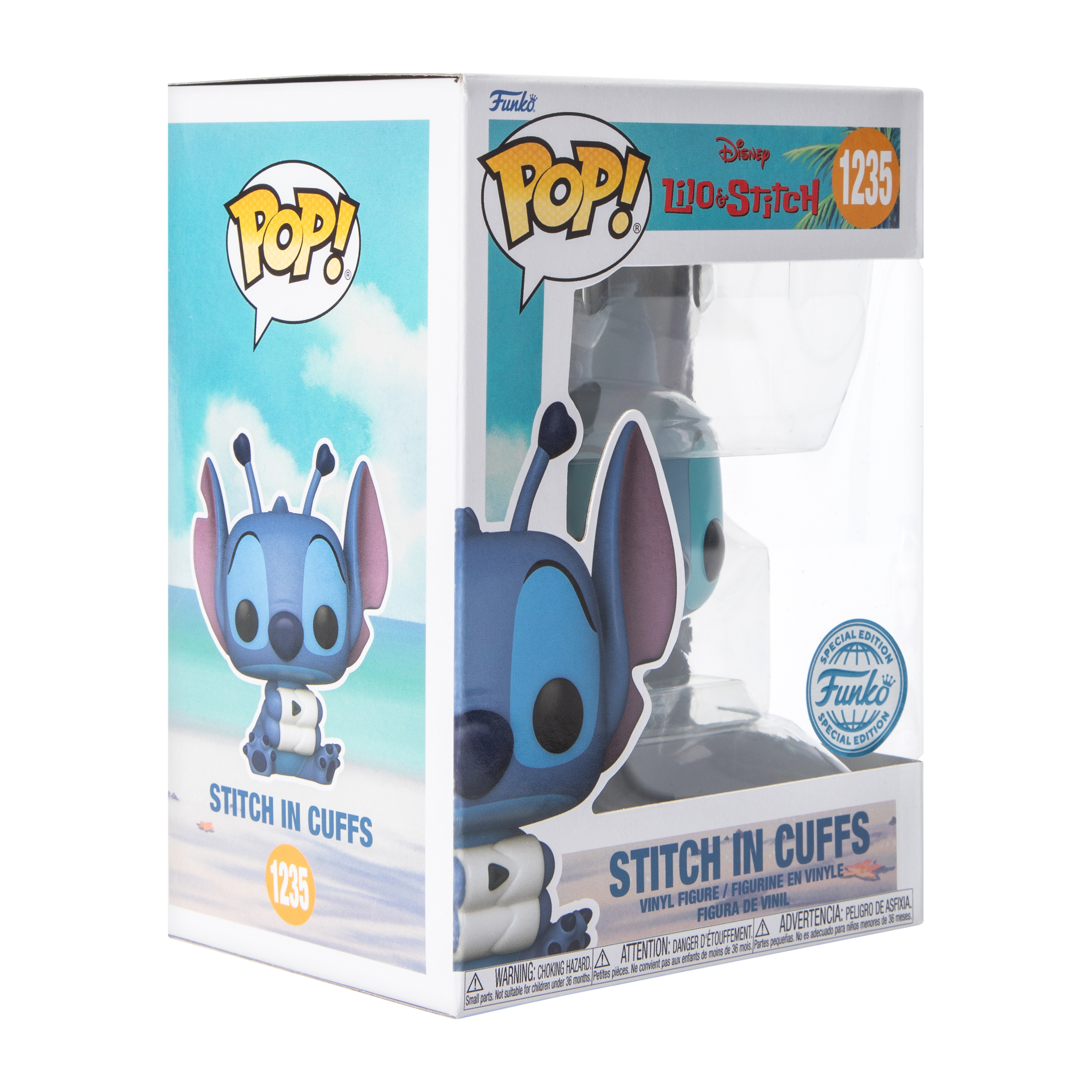 Funko Pop!® Disney Lilo & Stitch - Stitch In Cuffs Vinyl Figure