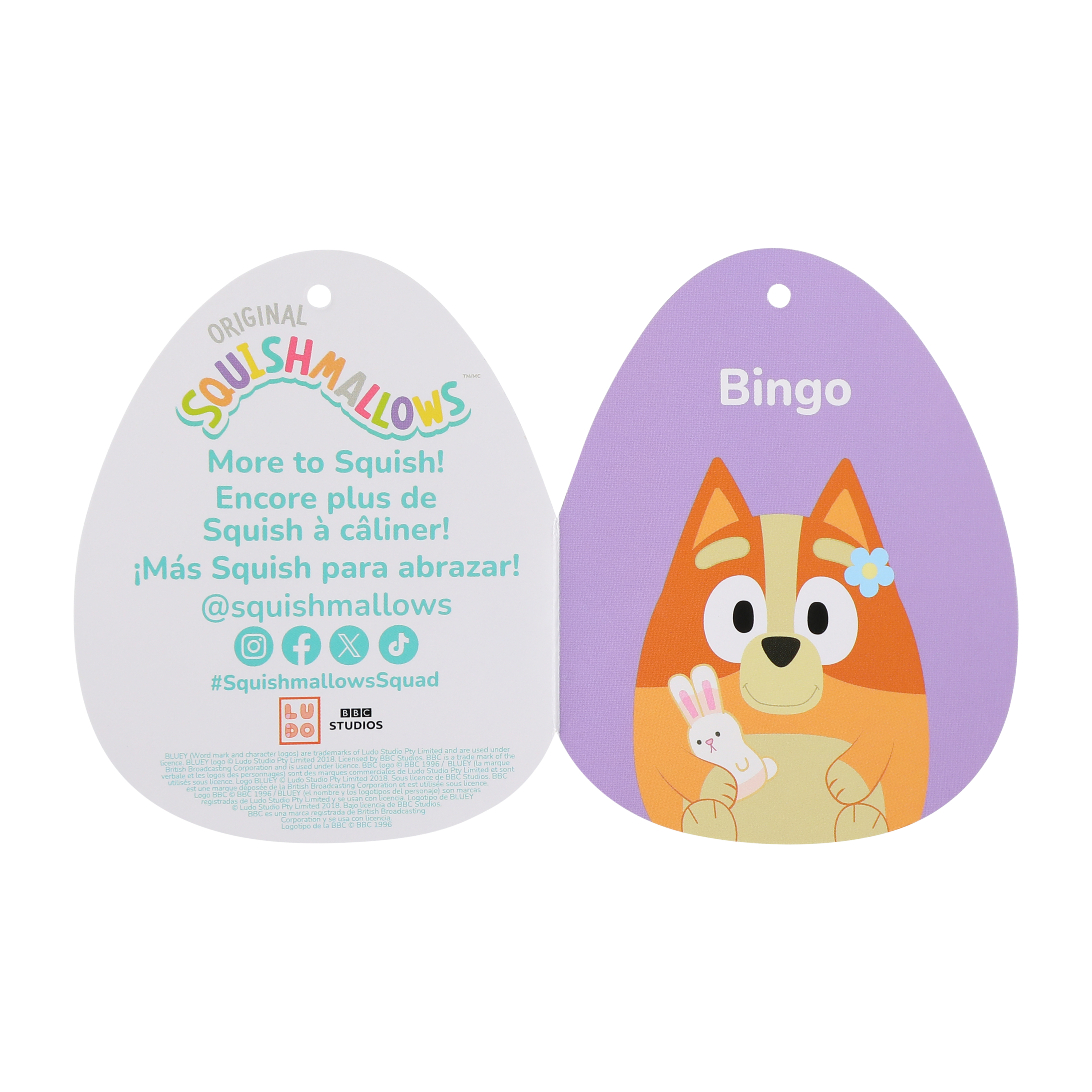 Squishmallows™ Bluey™ Easter Character Plush