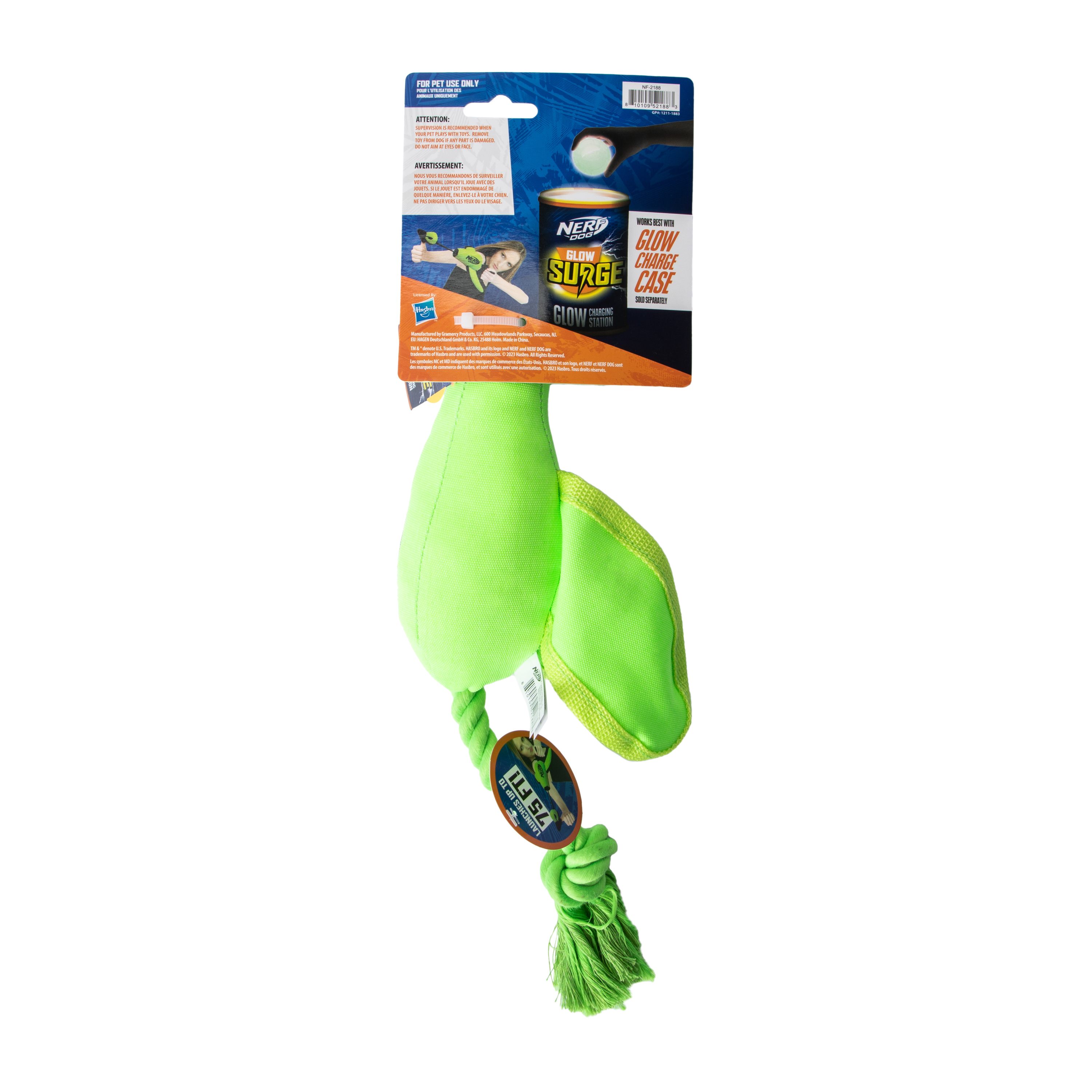 Nerf™ Dog Glow Surge Launcher Duck Toy