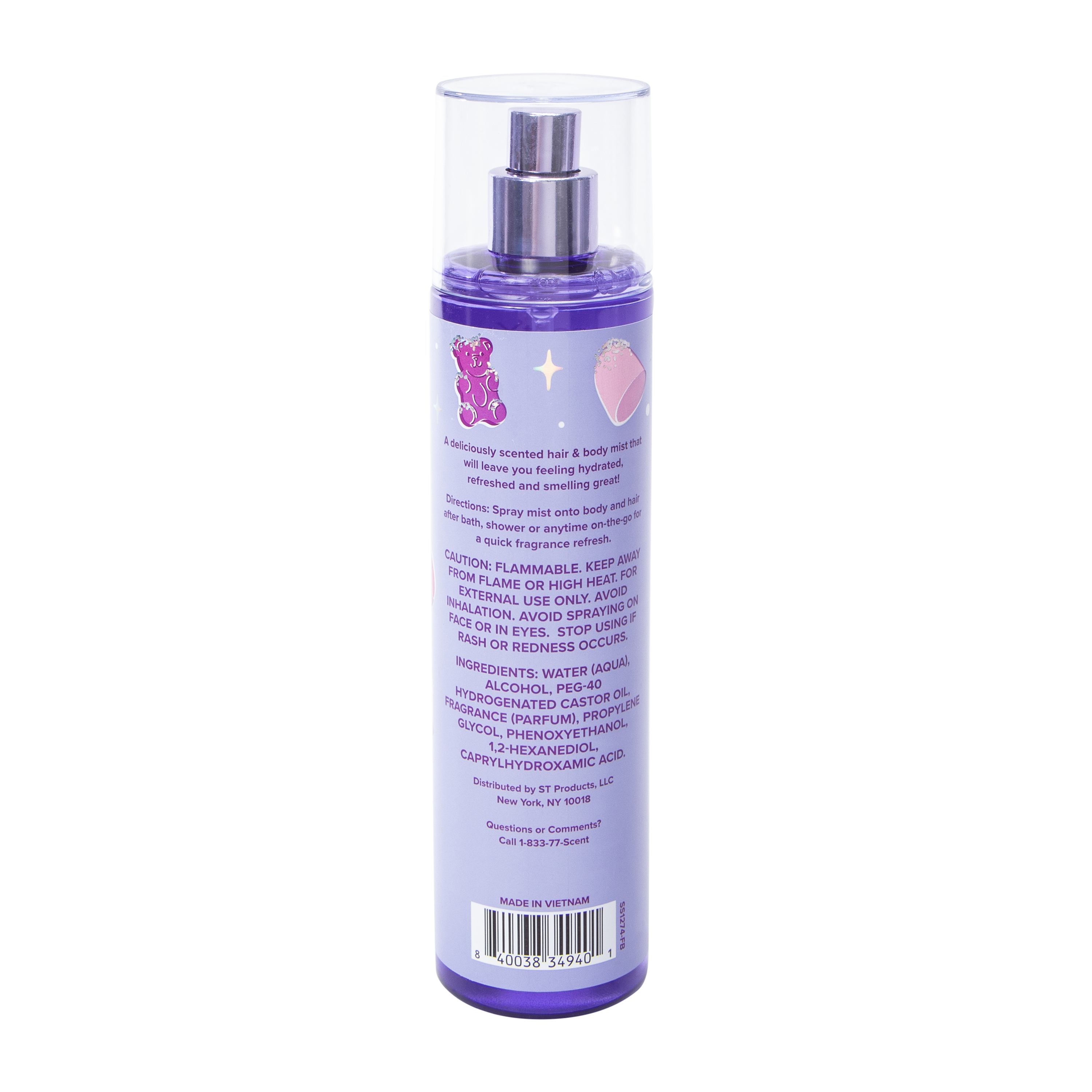 Sugar Rush Hand & Body Fragrance Mist 7oz