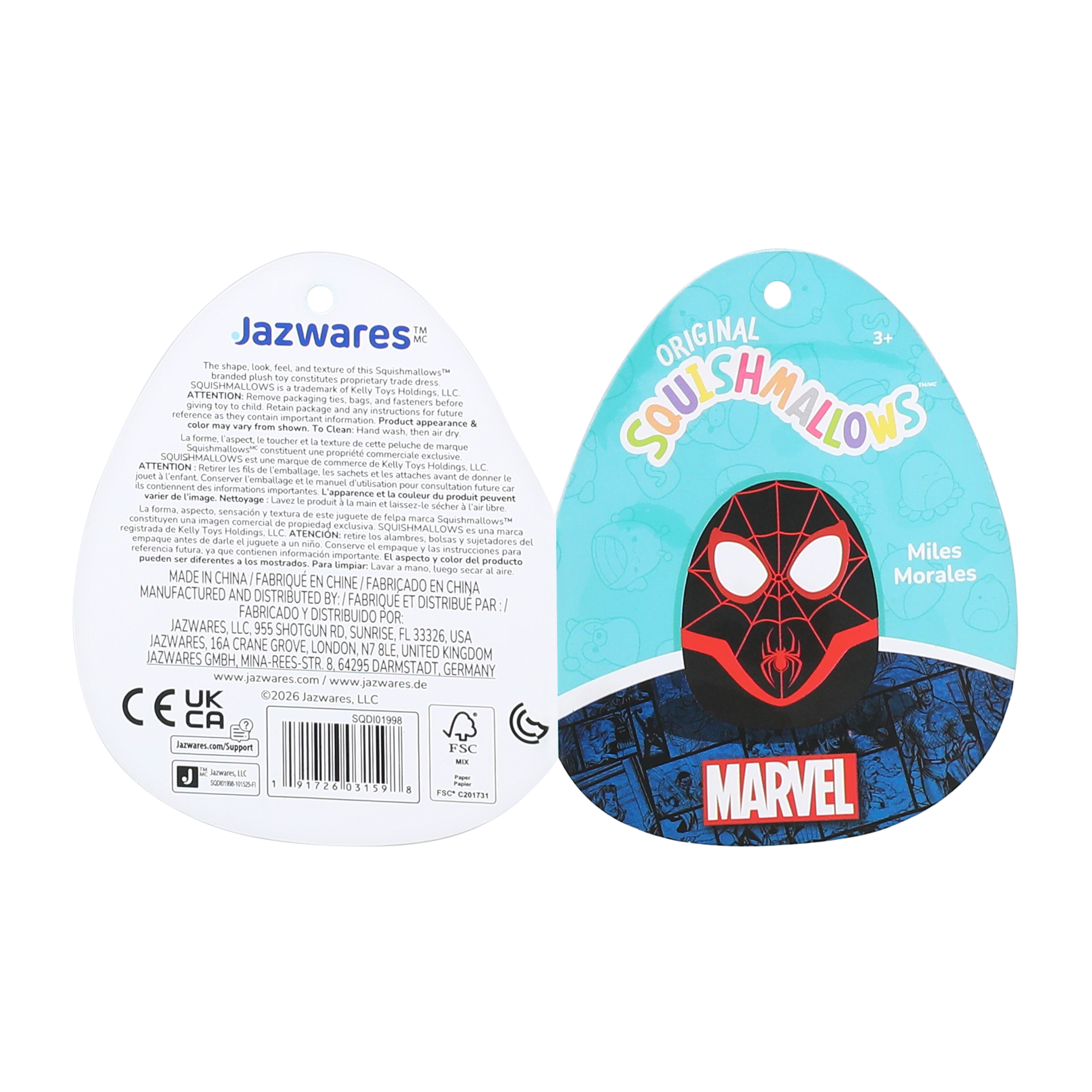 Squishmallows Marvel Spiderverse: Peluches Suavecitos de tus Heroes Favoritos 6
