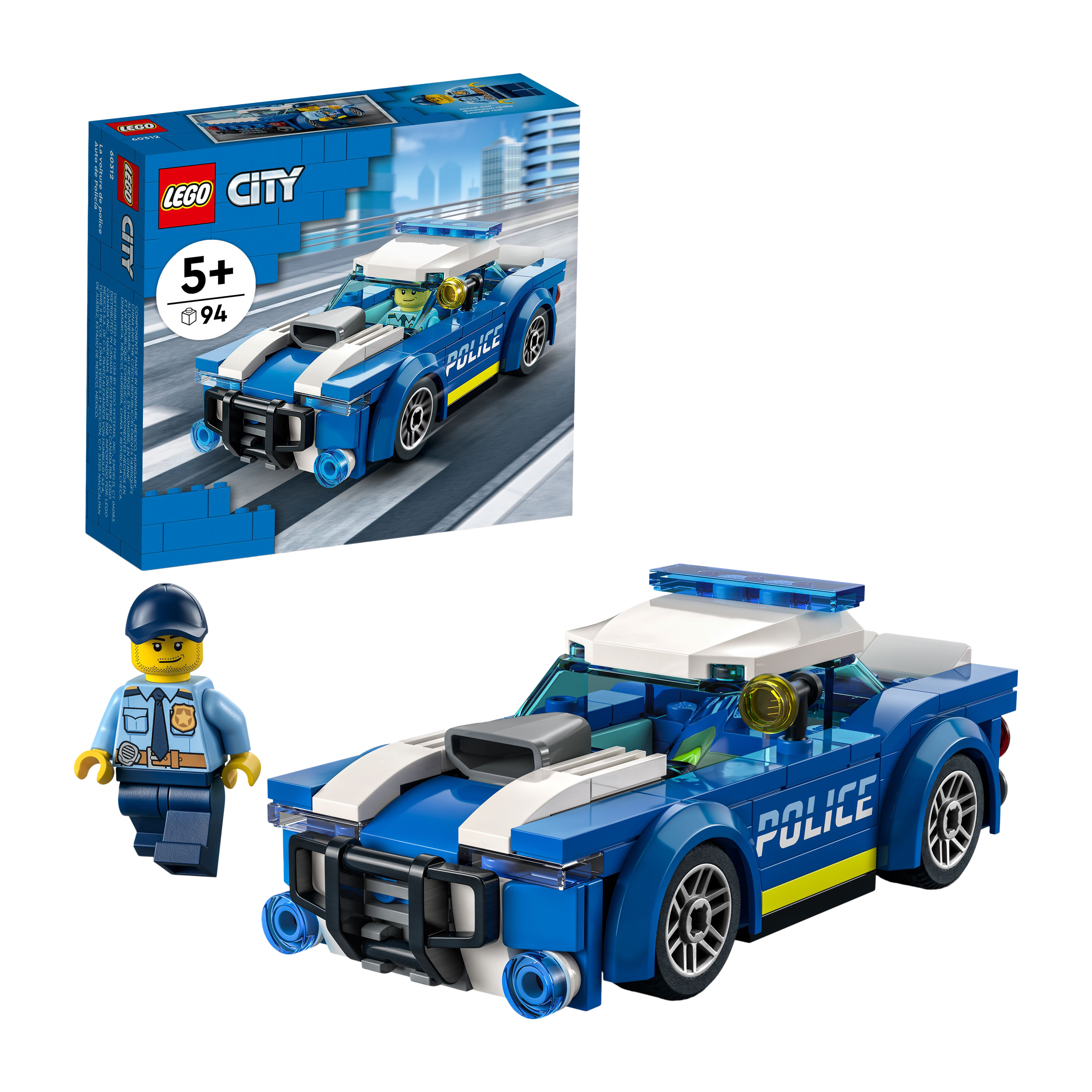 LEGO® City Police Car Building Toy