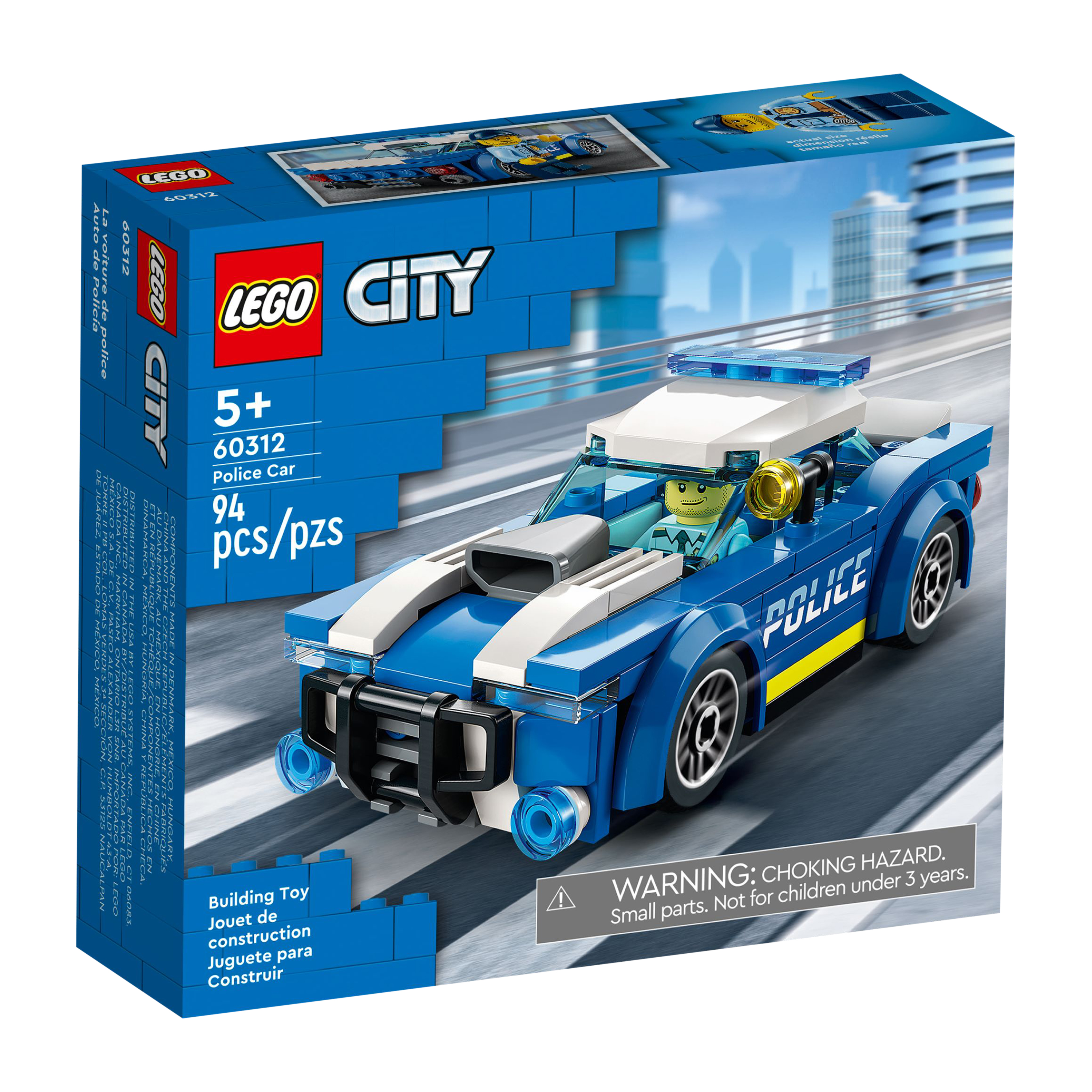 LEGO® City Police Car Building Toy