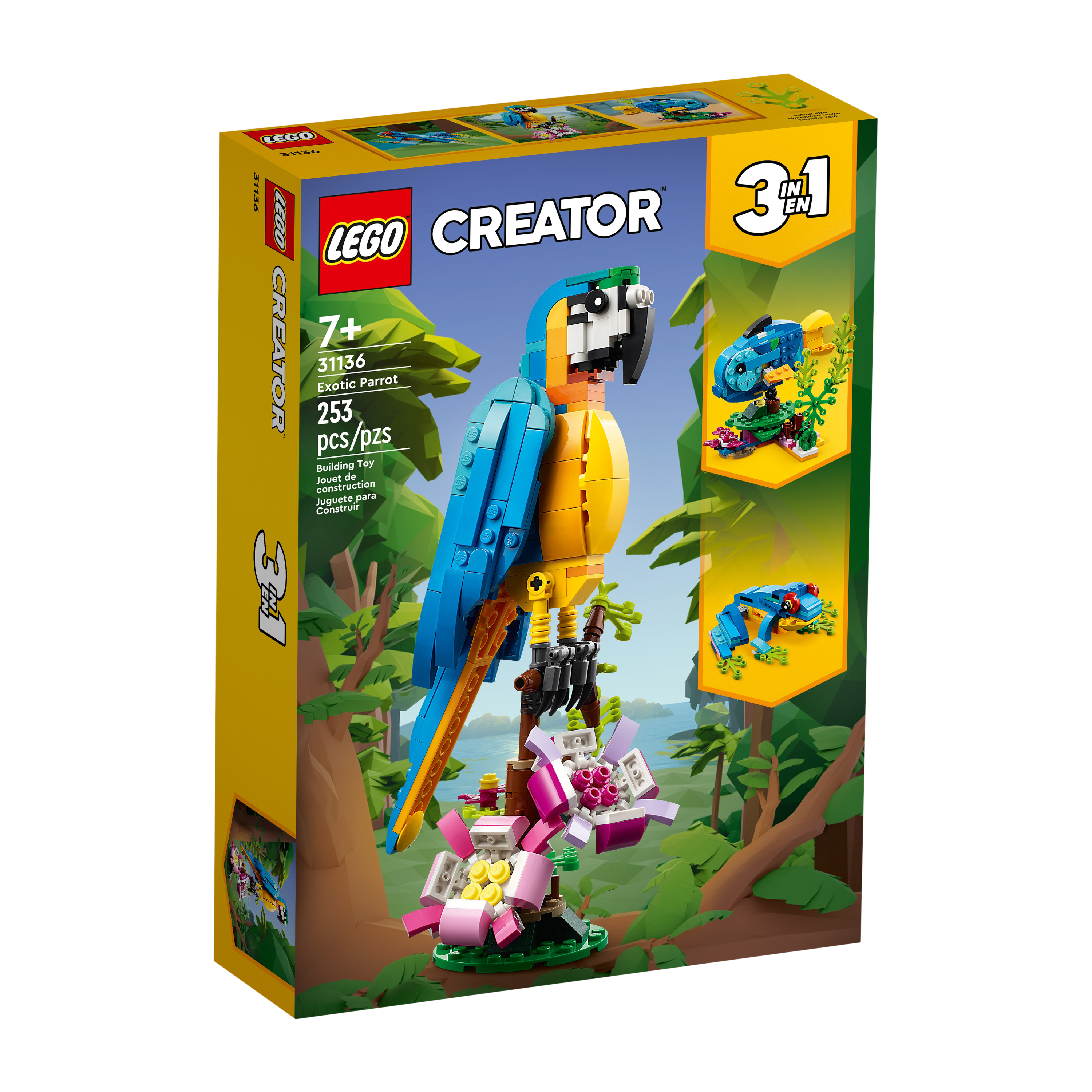 LEGO® Creator™ Exotic Parrot Build Set