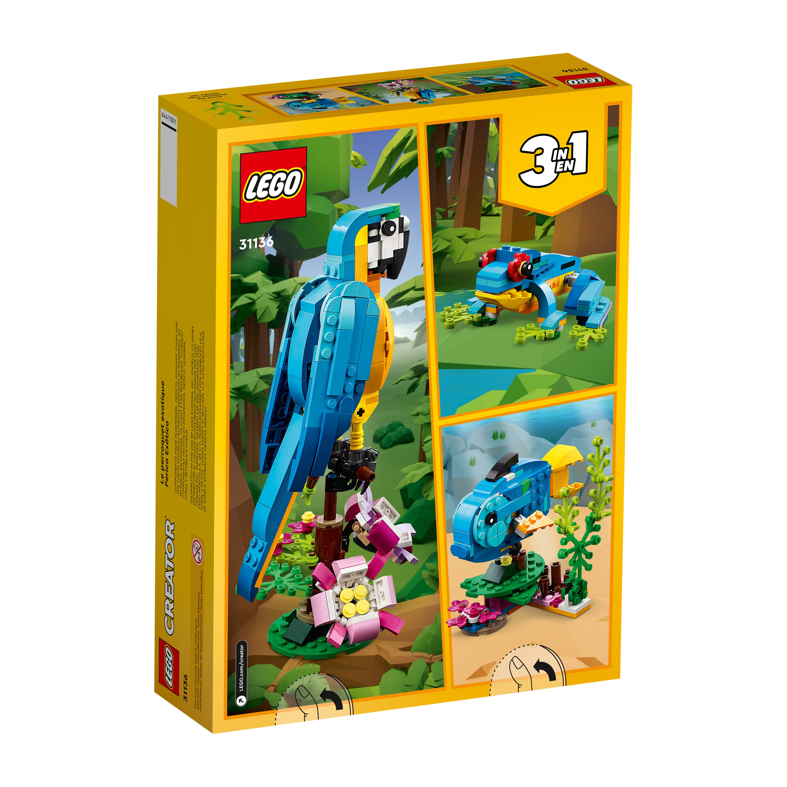 LEGO® Creator™ Exotic Parrot Build Set