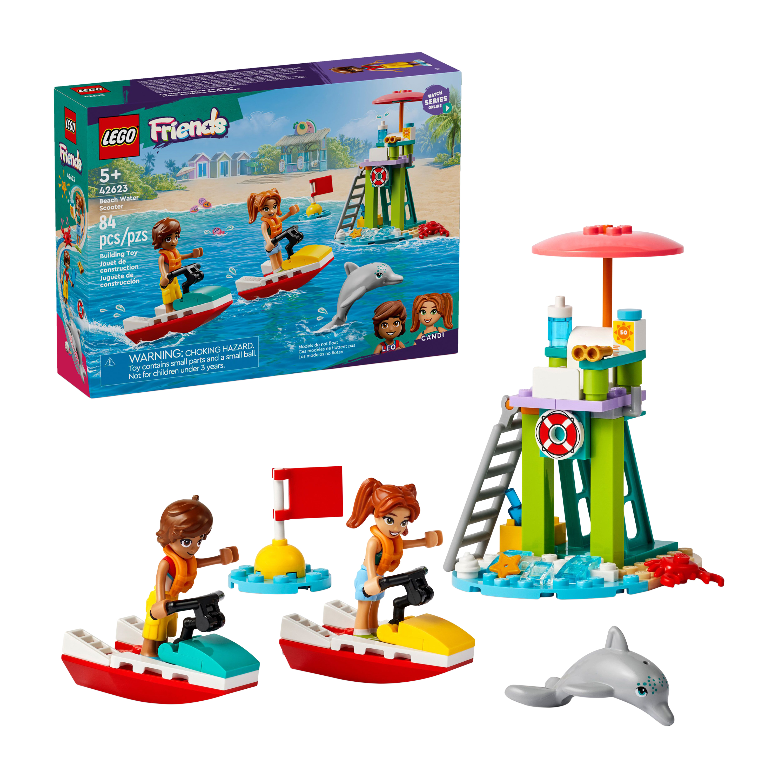 LEGO® Friends™ Beach Water Scooter Building Toy