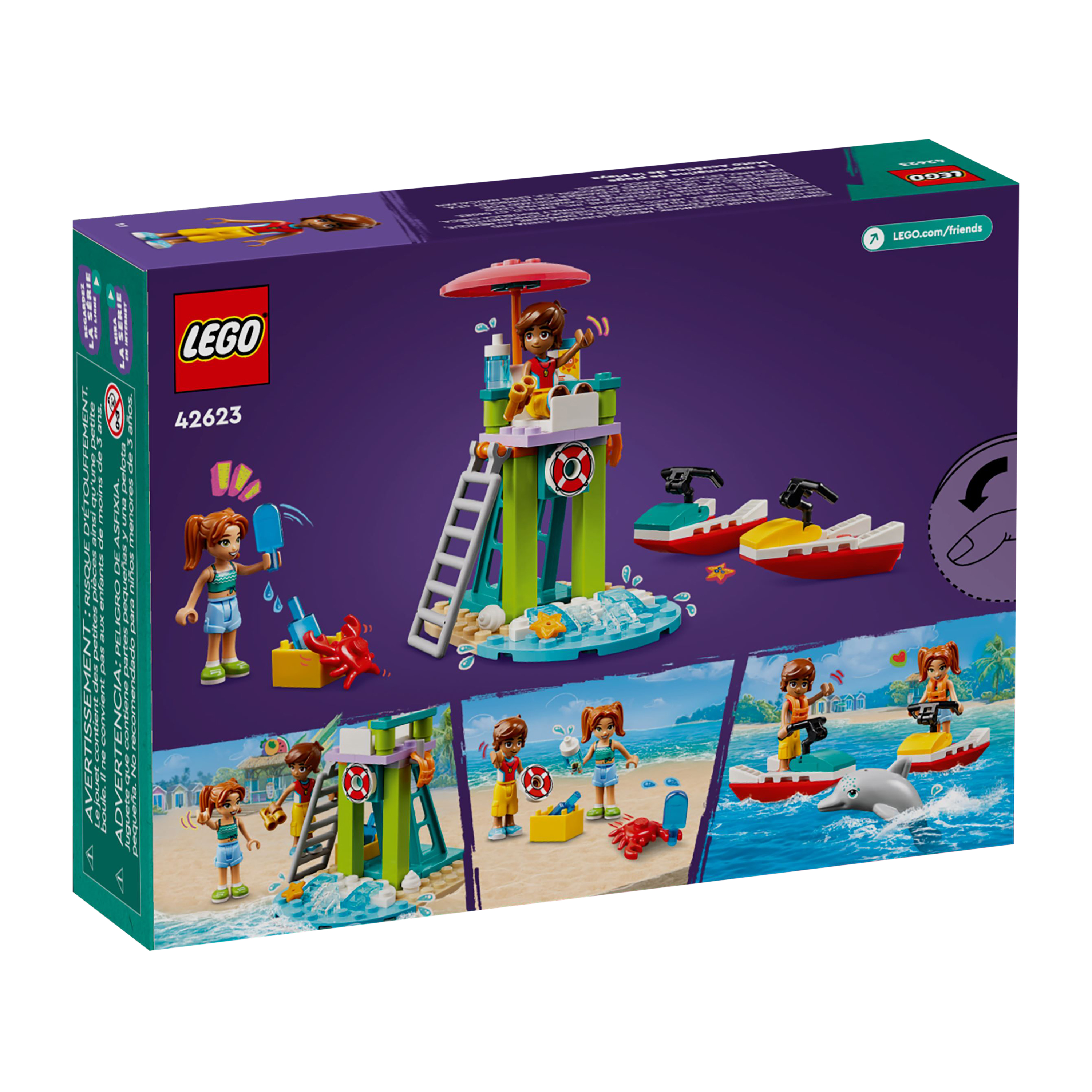 LEGO® Friends™ Beach Water Scooter Building Toy