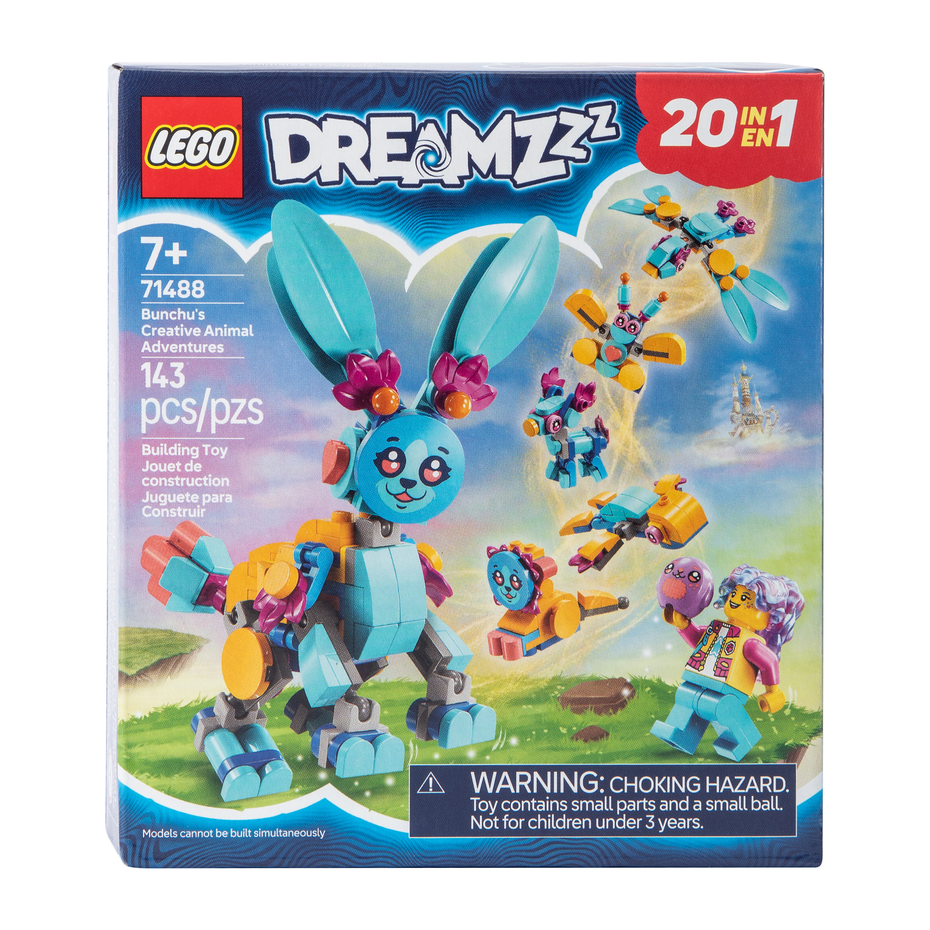 LEGO® Dreamzzz 20-In-1 Bunchu's Creative Animal Adventures Building Toys