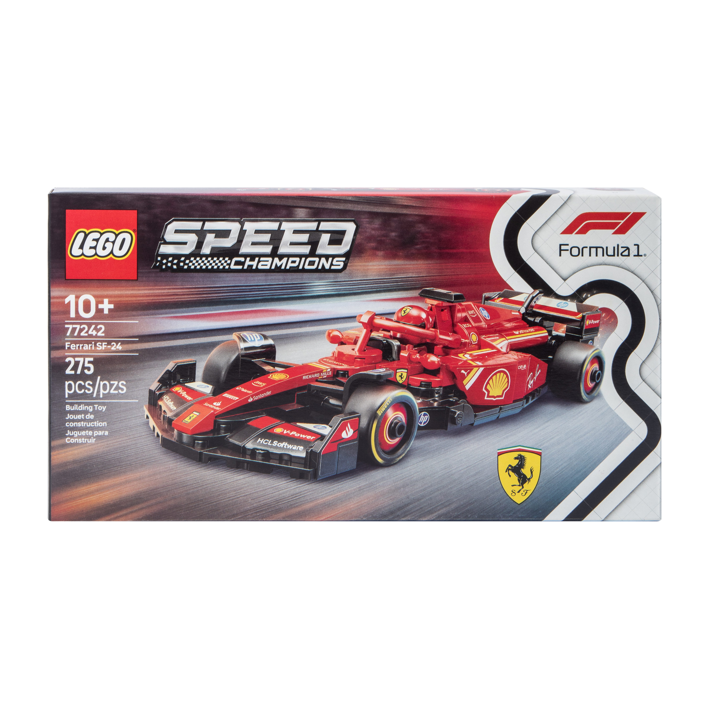 LEGO® Speed Champions Ferrari F1® SF-24 Building Toy