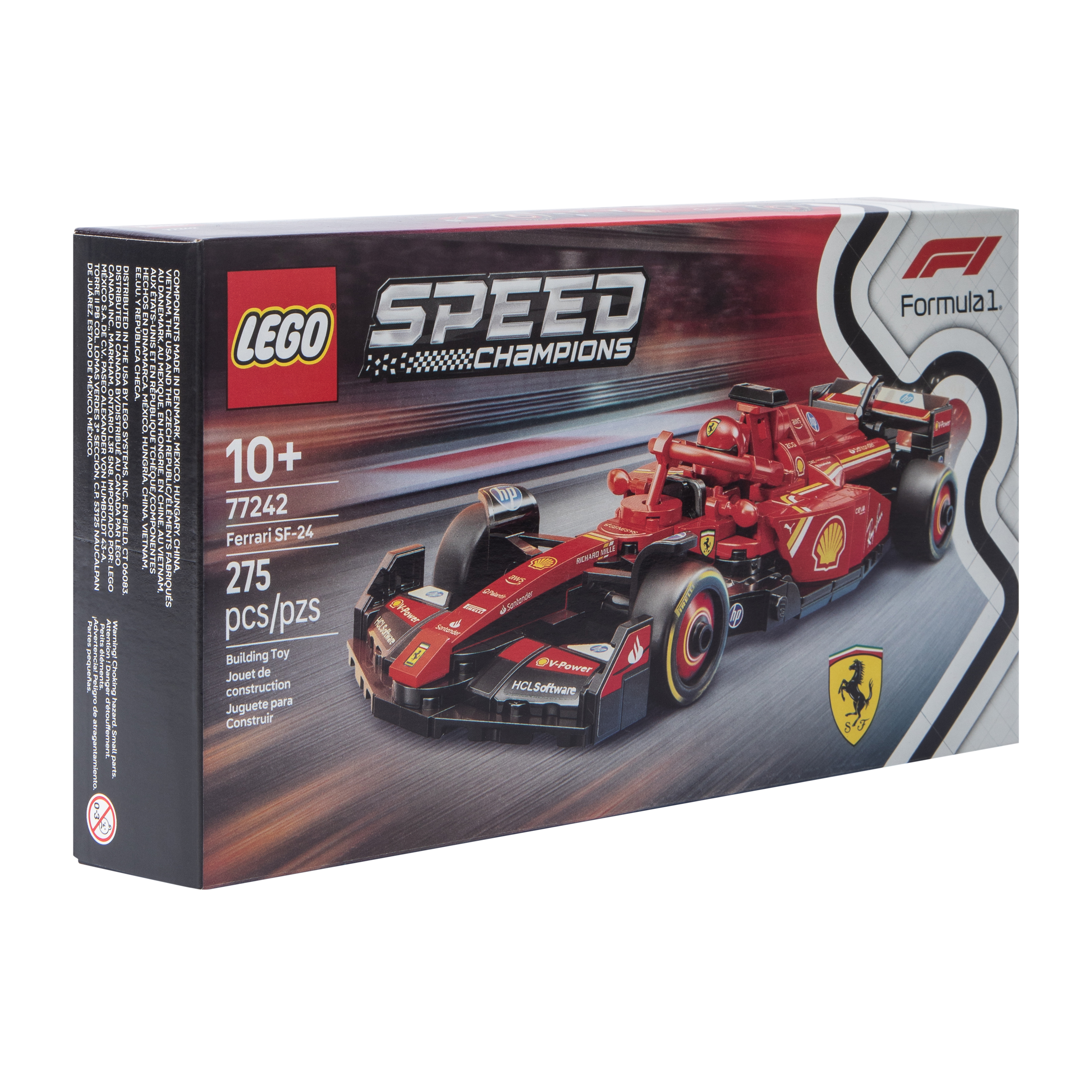 LEGO® Speed Champions Ferrari F1® SF-24 Building Toy