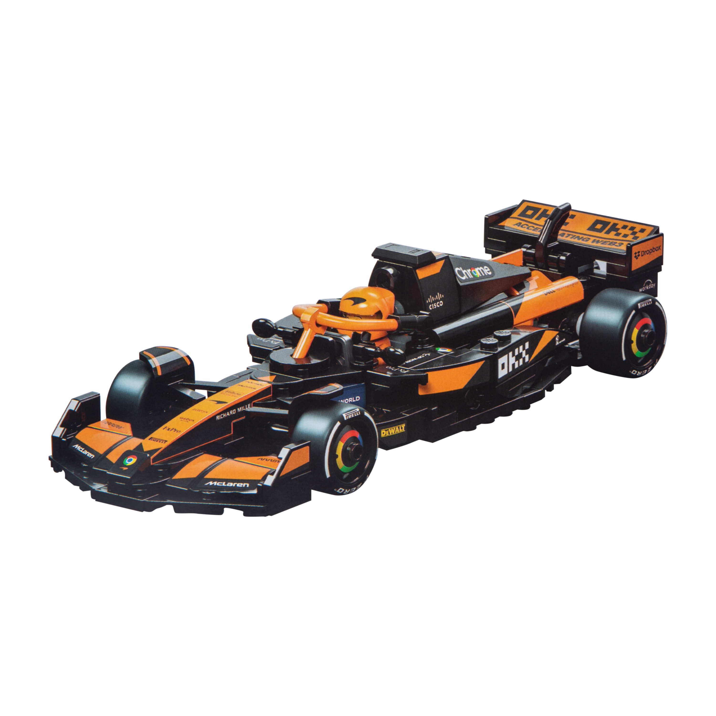 LEGO® Speed Champions McLaren F1® Team MCL38 Building Toy