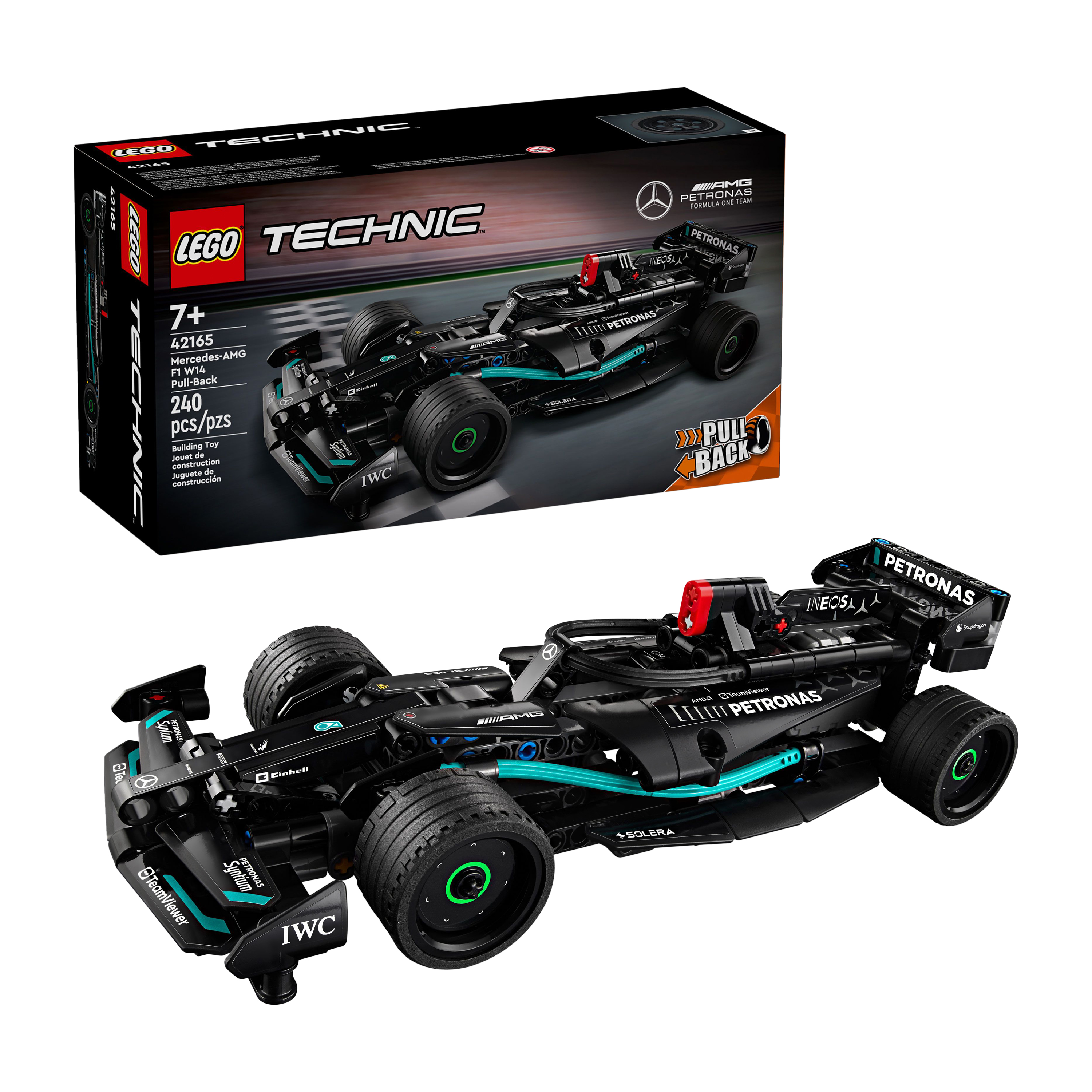 LEGO® Technic™ Mercedes-AMG F1 W14 Pull Back Toy 240-Pieces