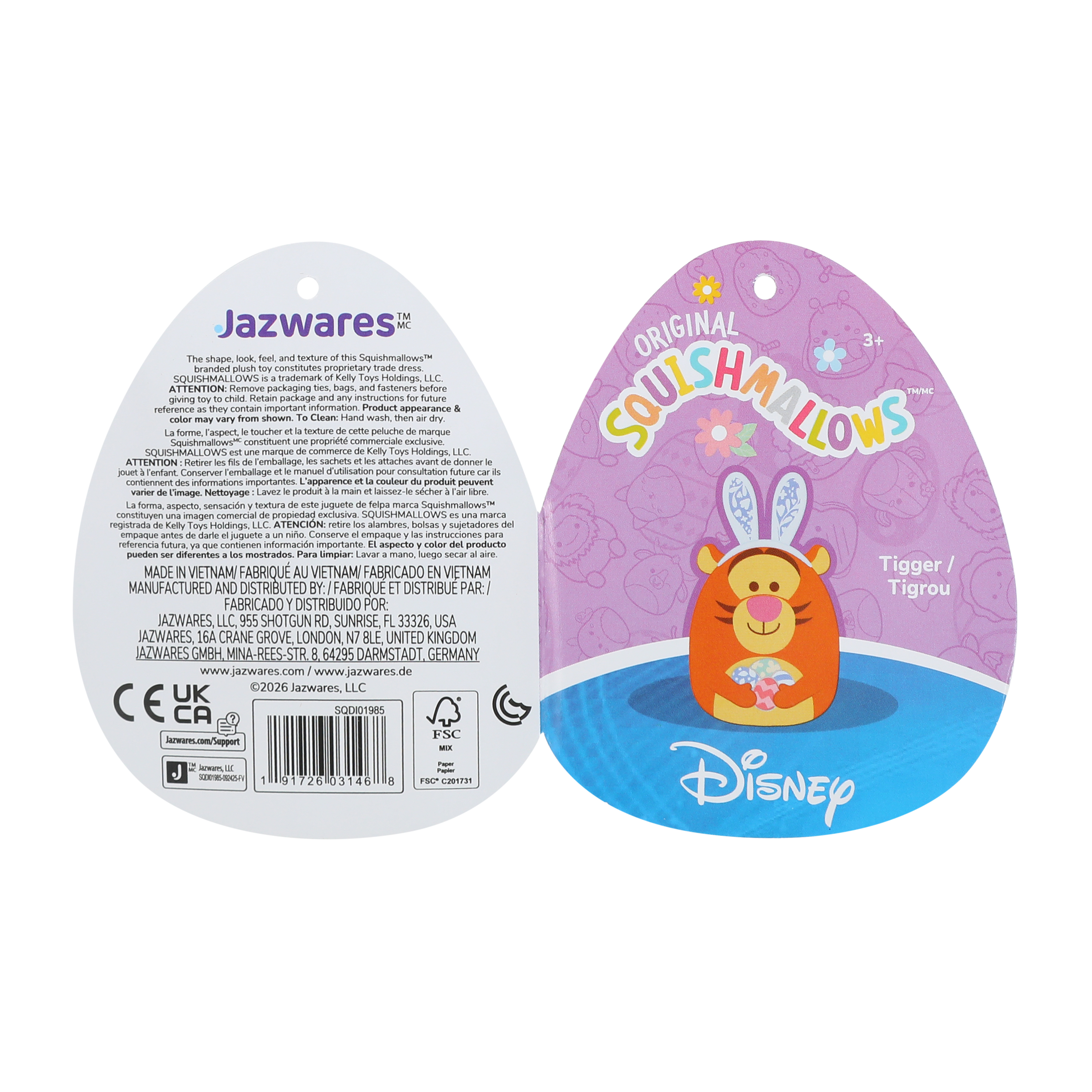 Squishmallows™ Easter Disney Winnie The Pooh Character Plush