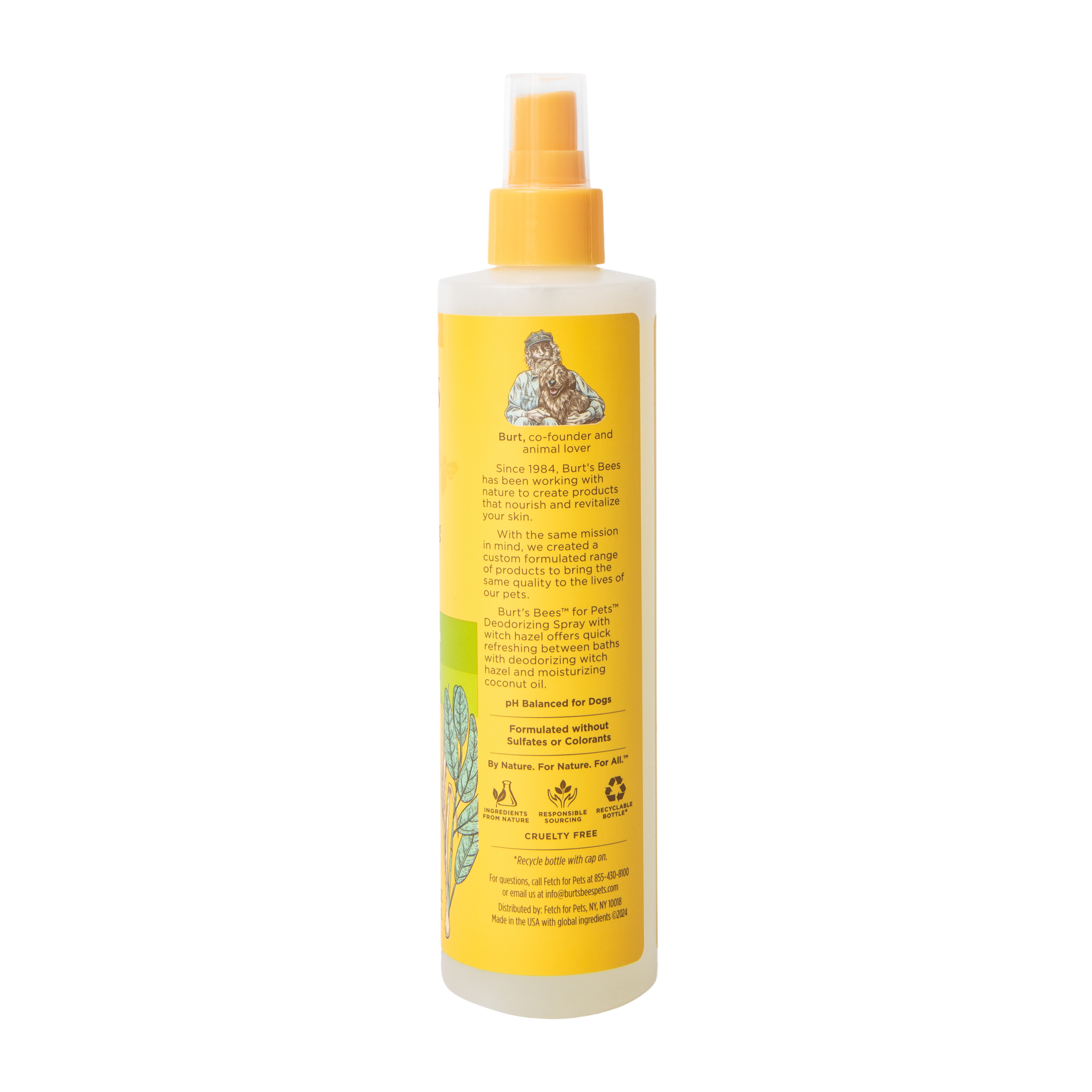 Burt's Bees™ For Dogs Lemongrass & Sage Fragrance Deodorizing Spray 10oz