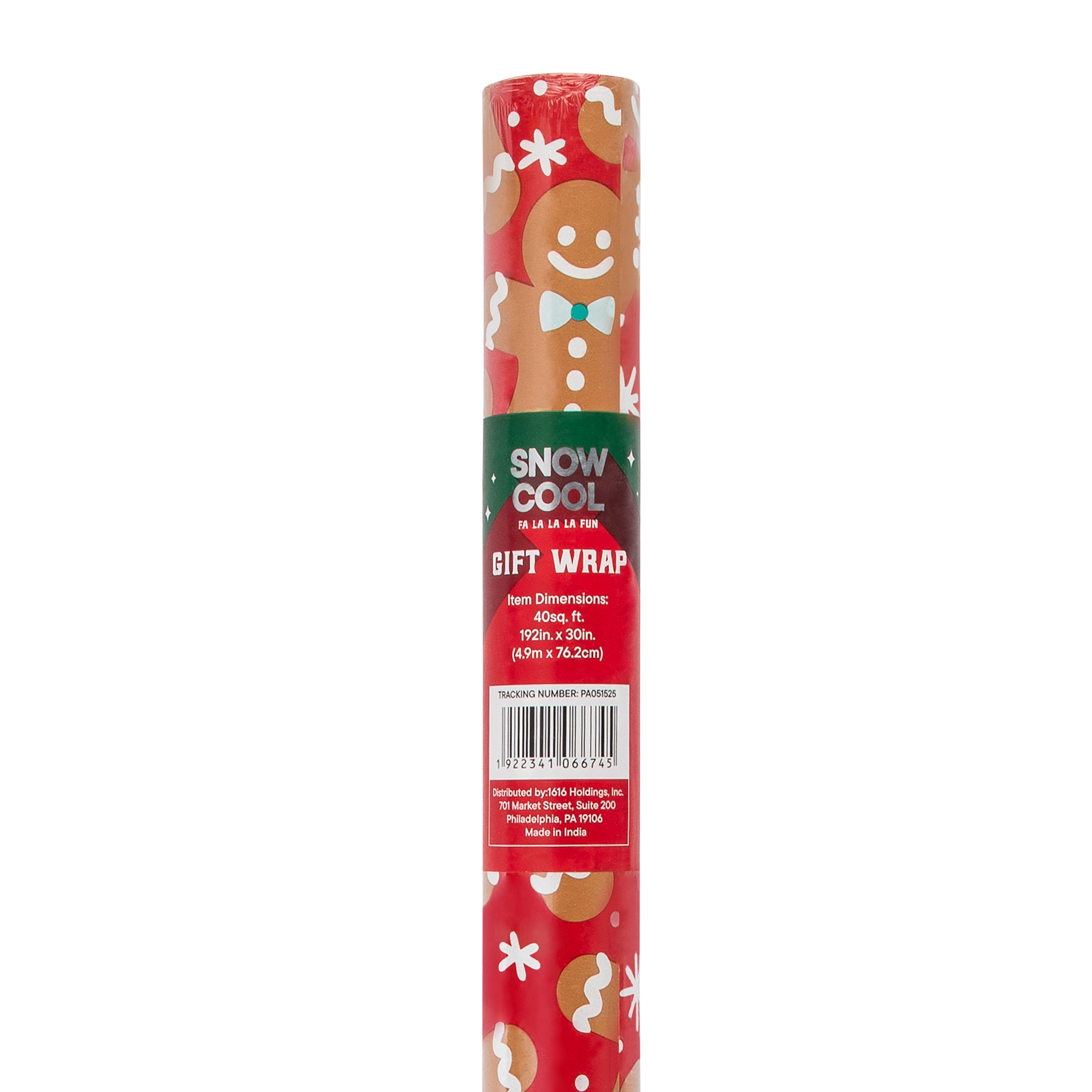 Christmas Foil Gift Wrap