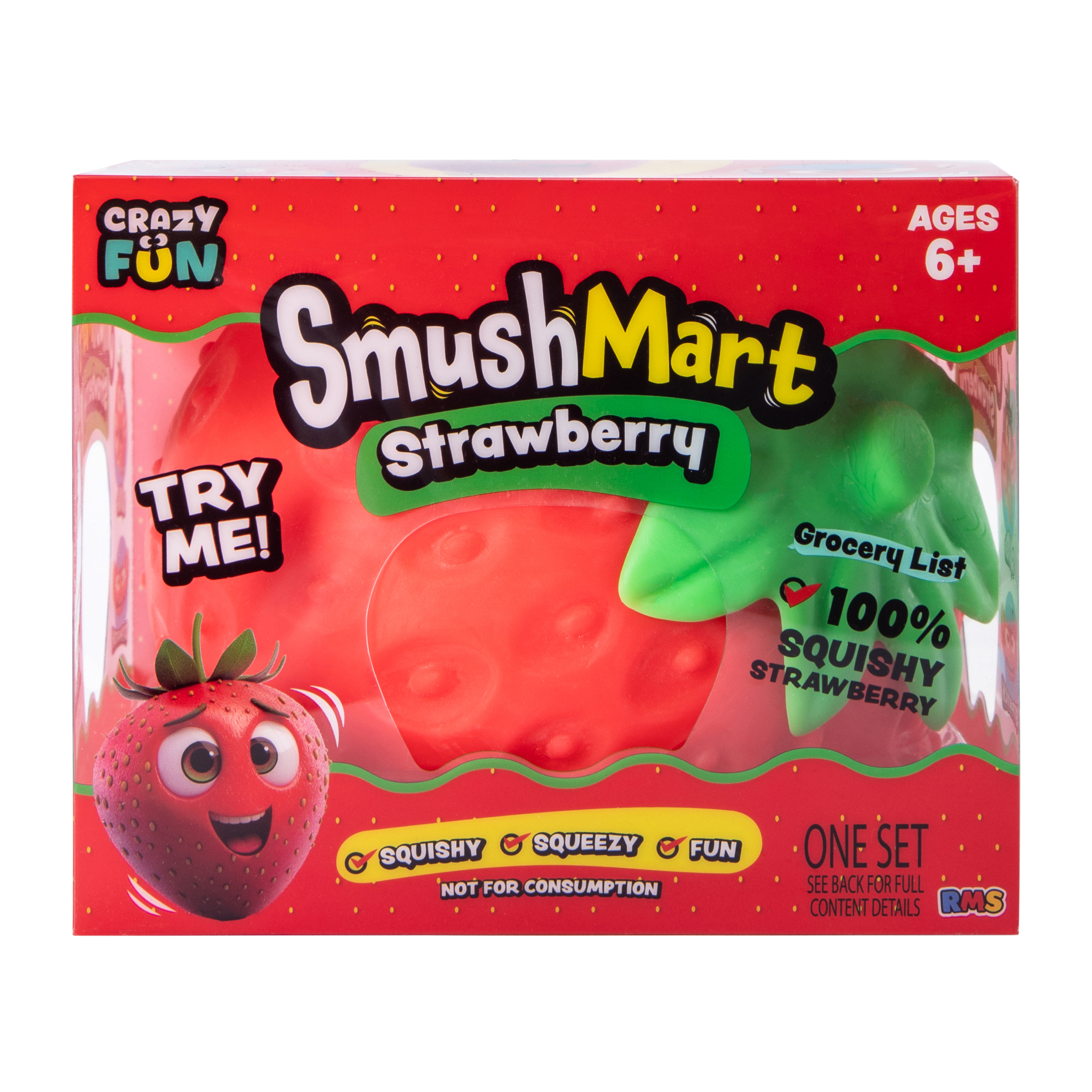 Smush Mart Strawberry Toy Set