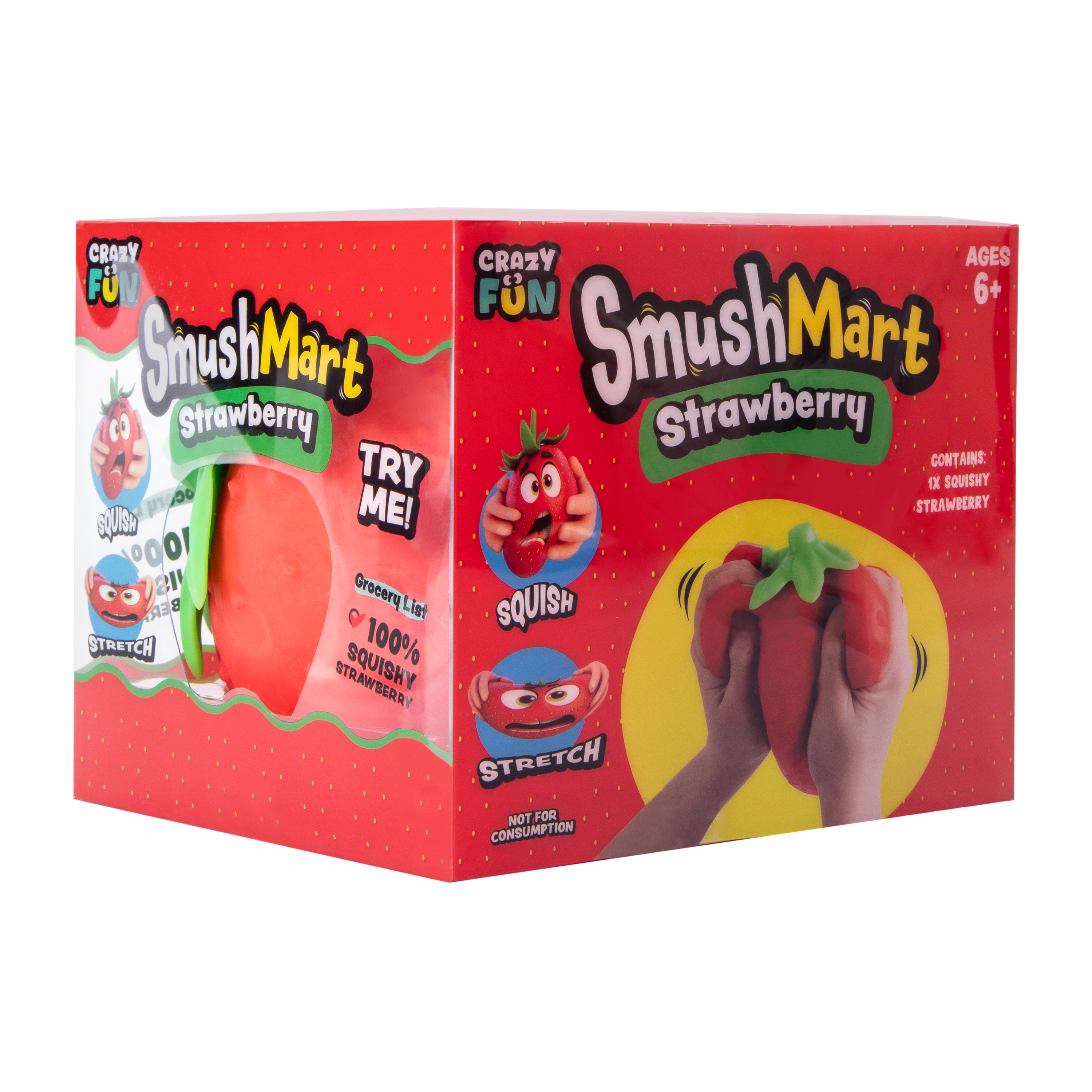 Smush Mart Strawberry Toy Set