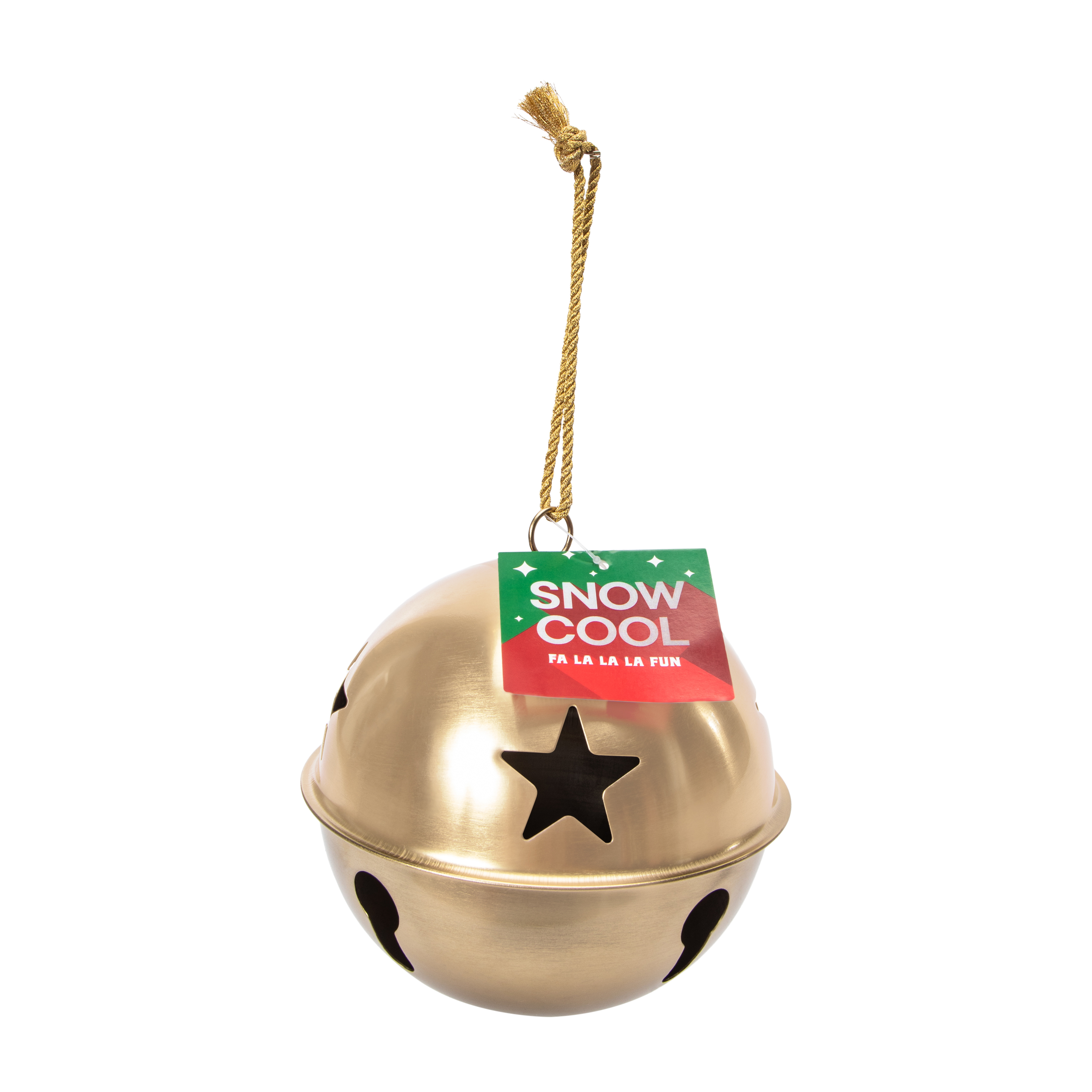 Snow Cool Christmas Bell Tree Ornament