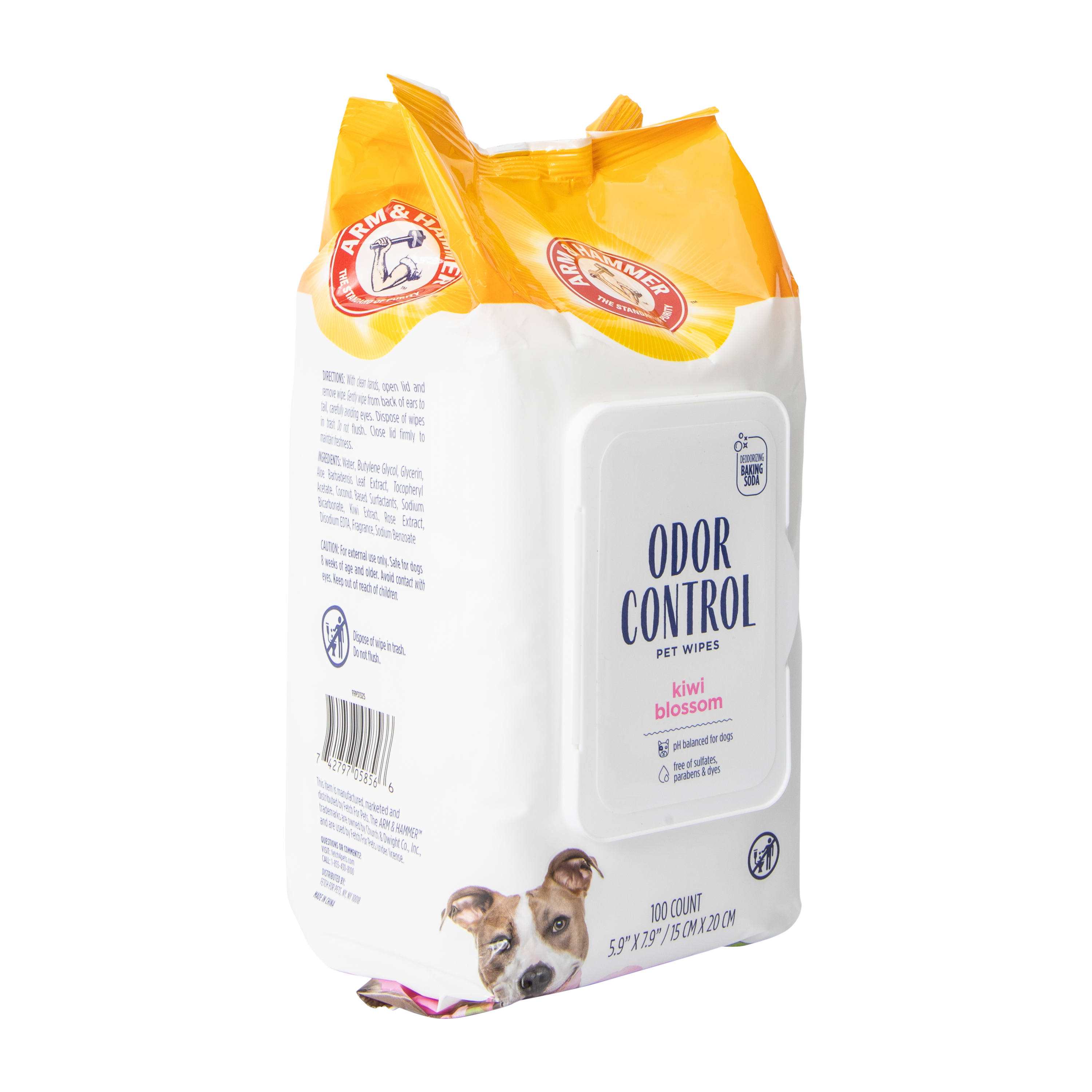 Arm & Hammer™ Kiwi Blossom Pet 100-Wipes