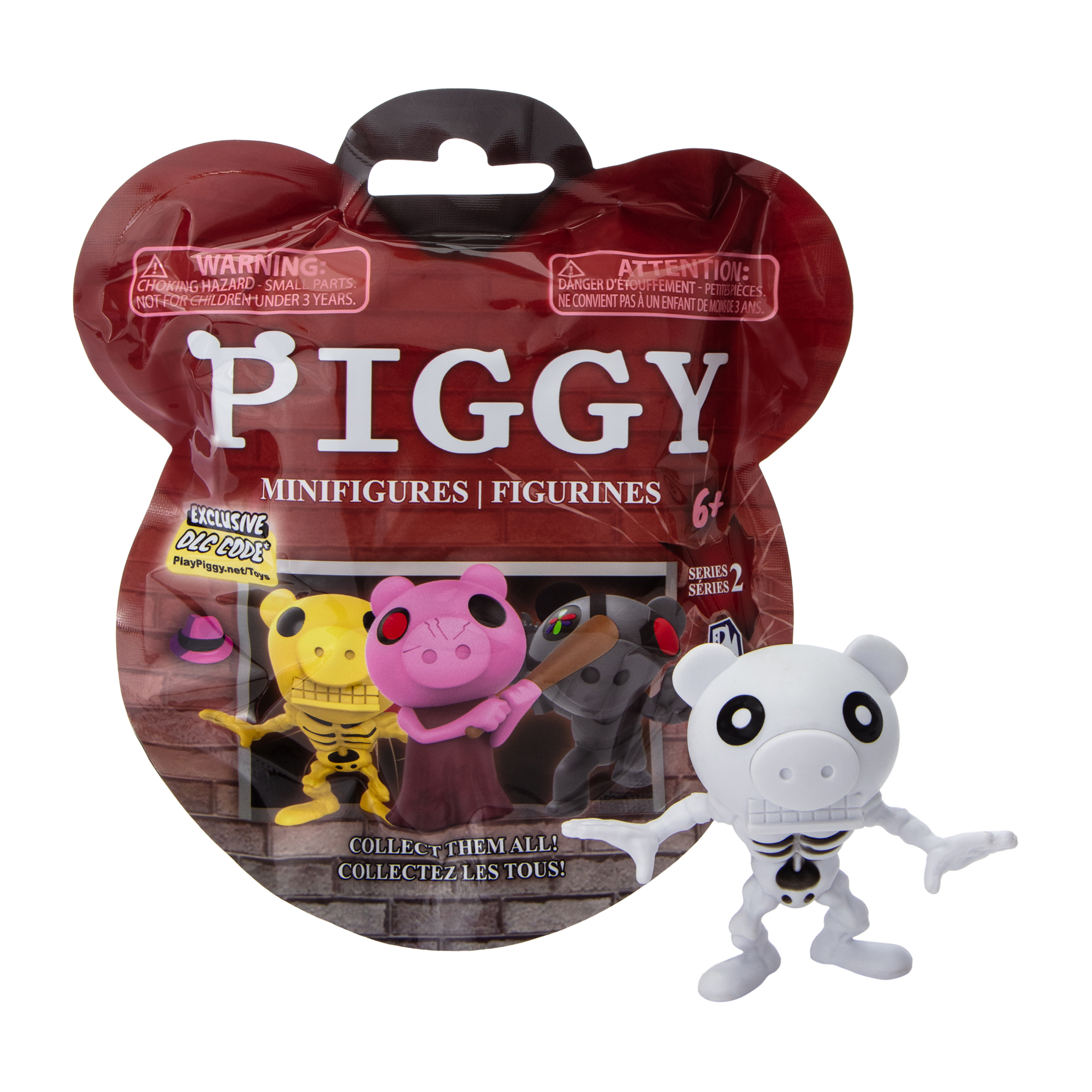 Piggy Mini Figures Bling Bag Toy (Styles May Vary)