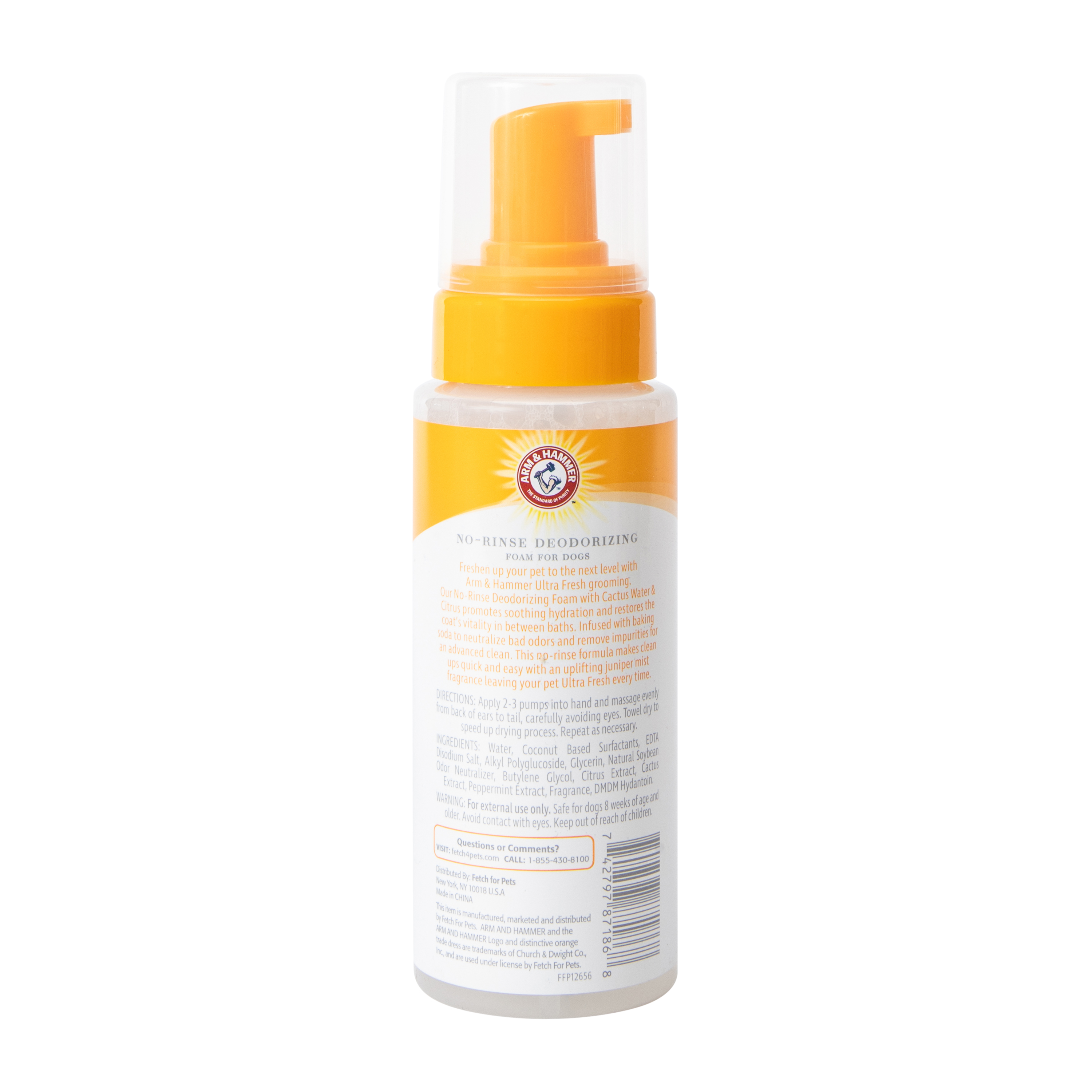 Arm & Hammer™ Juniper Mist Ultra Fresh No-Rinse Deodorizing Foam For Dogs 8oz