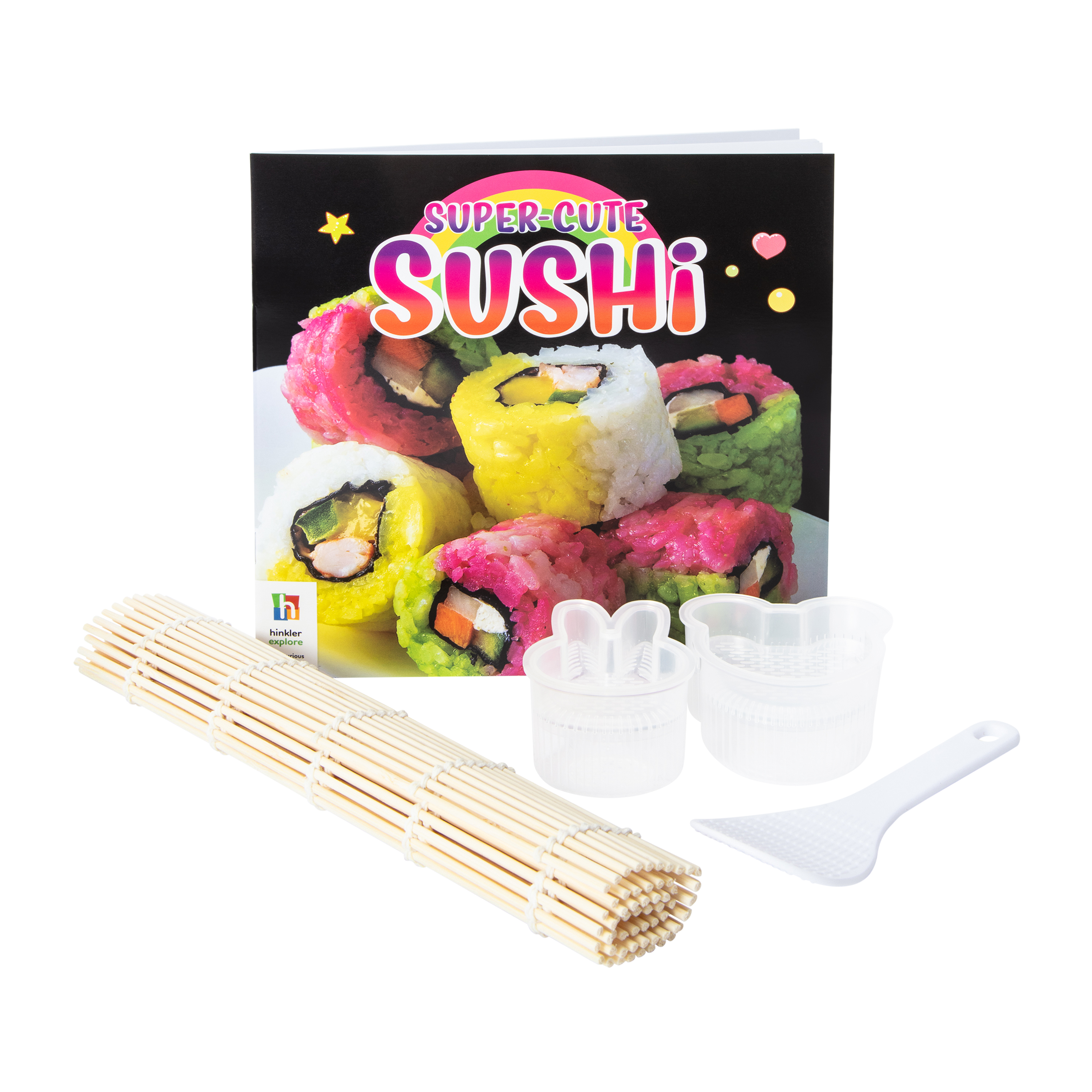 Super-Cute Sushi Recipe Book & Shaping Kit