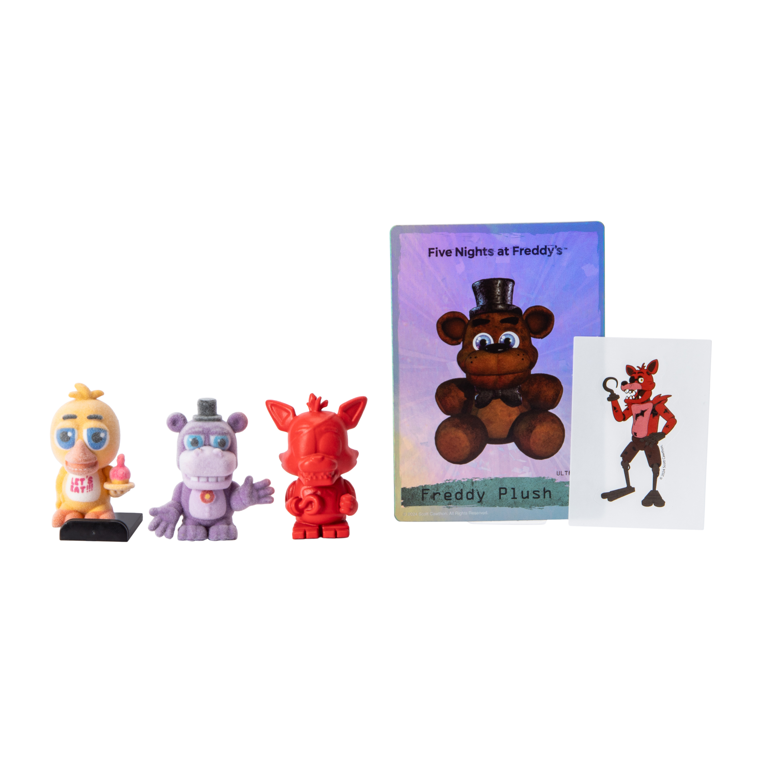 Five Nights At Freddy's™ Faz's Fizzy Station Flocked Figures! (Styles May Vary)